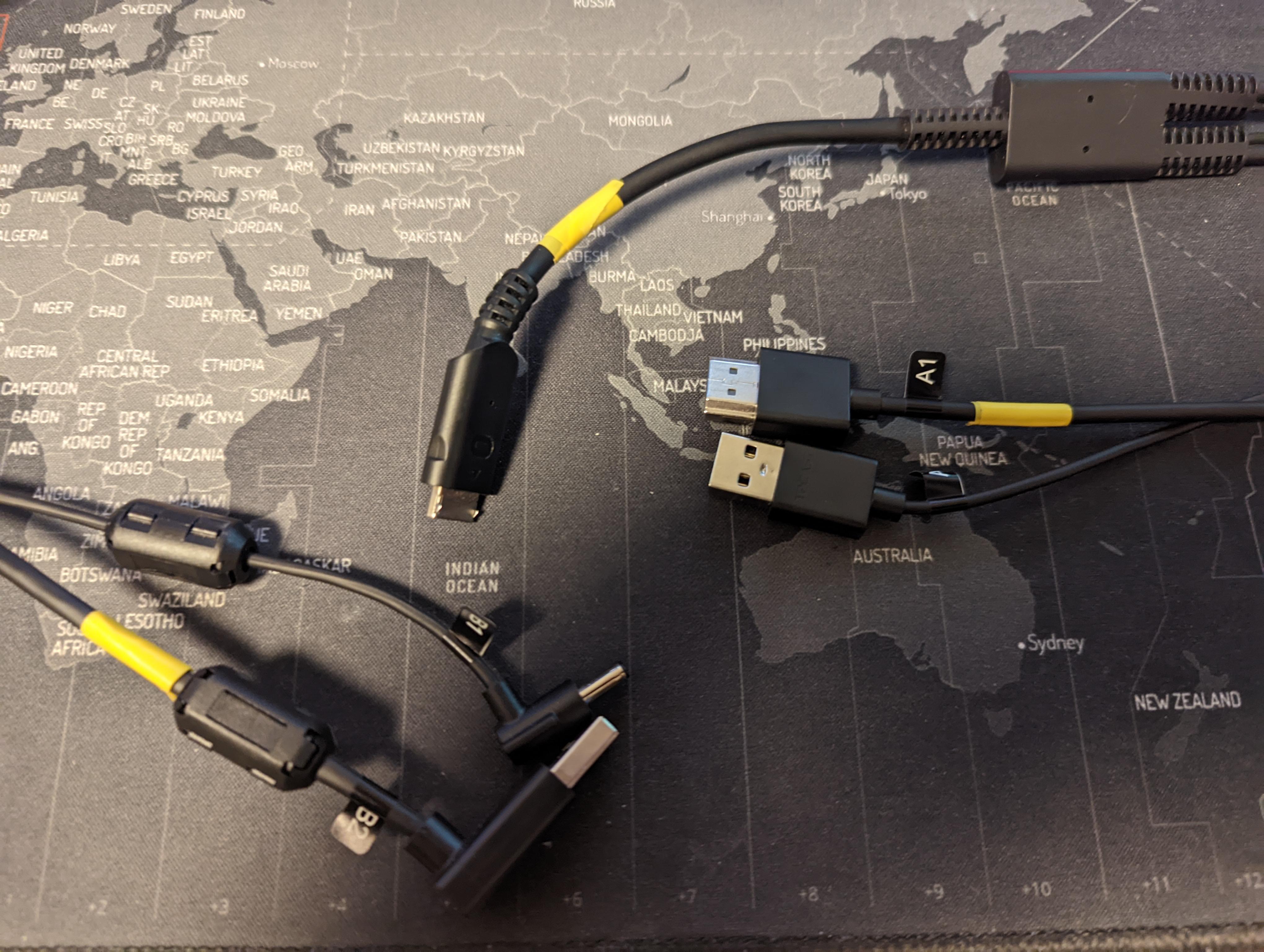 Does someone know what is this cable for (Rift CV1)? I thought it is a