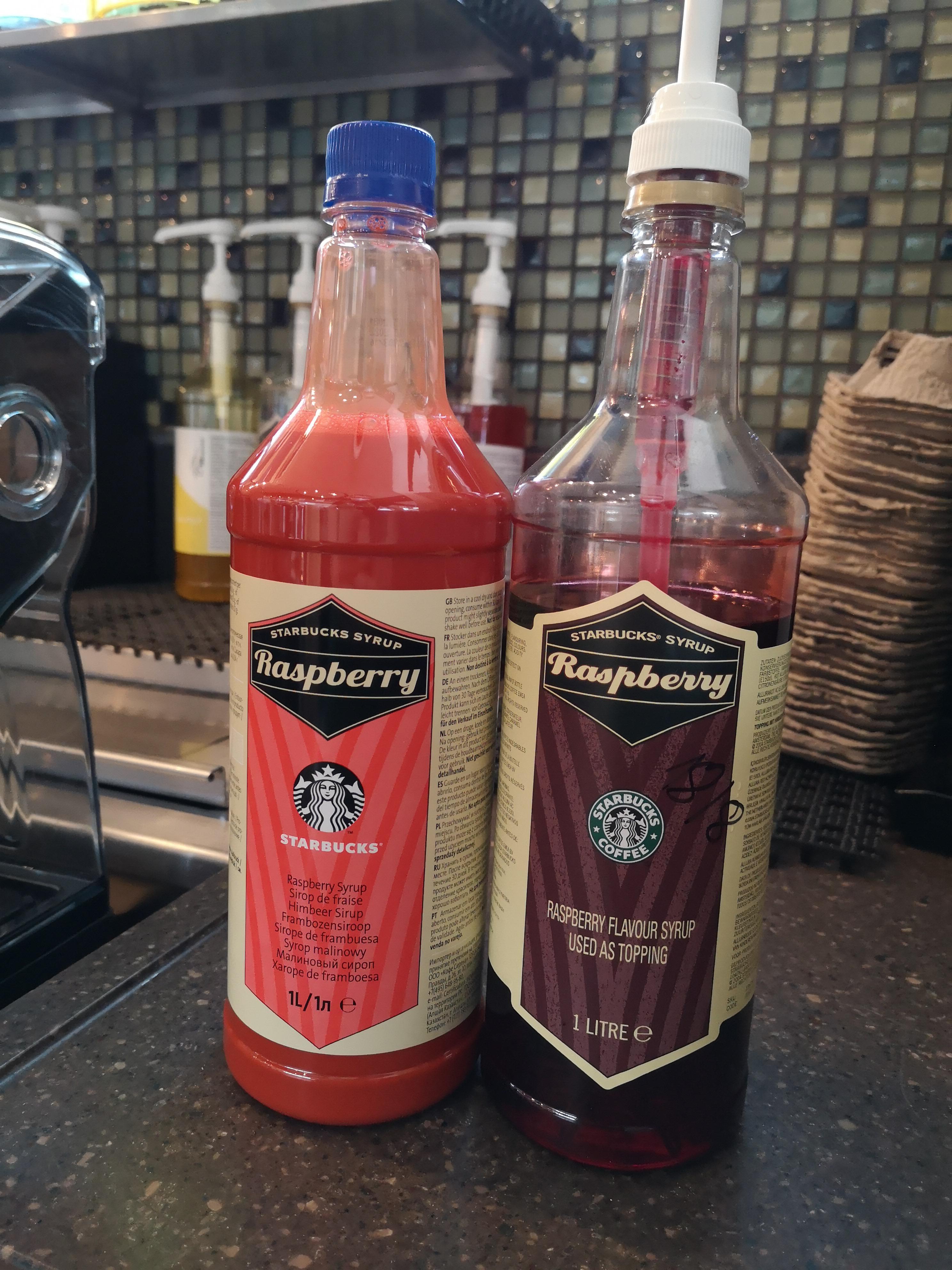 Raspberry update😵😵😵 r/starbucks