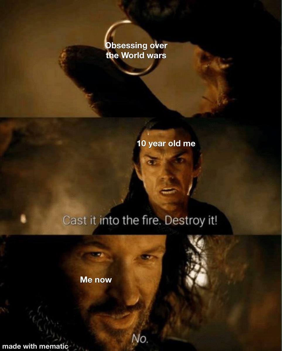 I have the very thing i swore to destroy memes