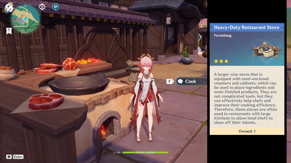 Apologies if I'm late, but I have just discovered you can now cook