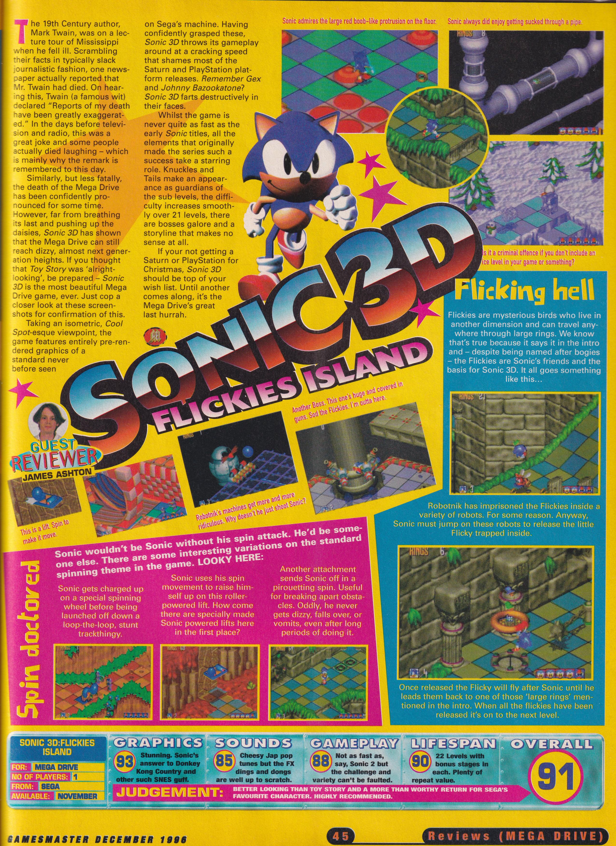 Sonic 3d Megadrive ecampus.egerton.ac.ke