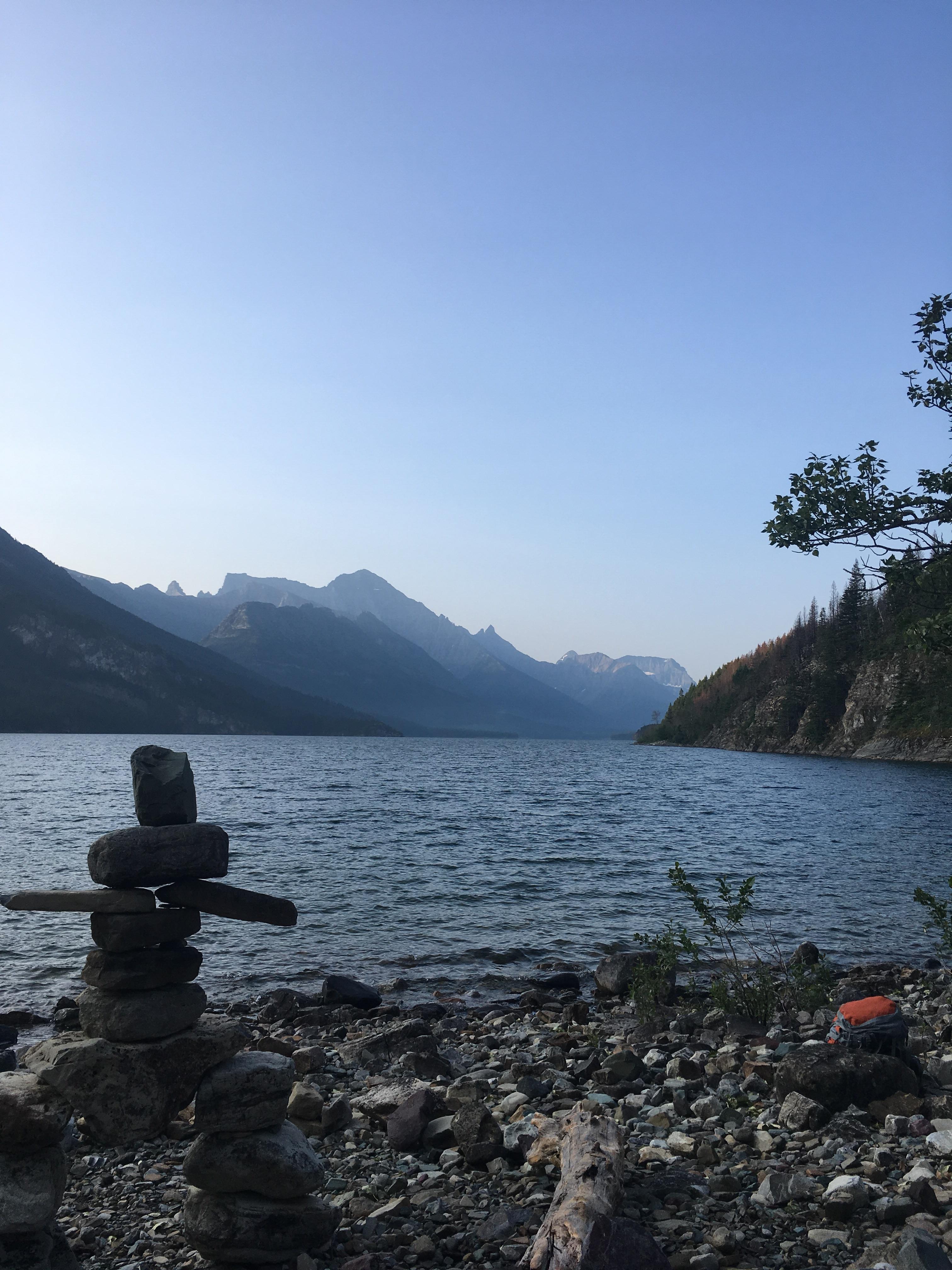 Bertha Bay Campground. Waterton Lakes NP. r/CampingandHiking