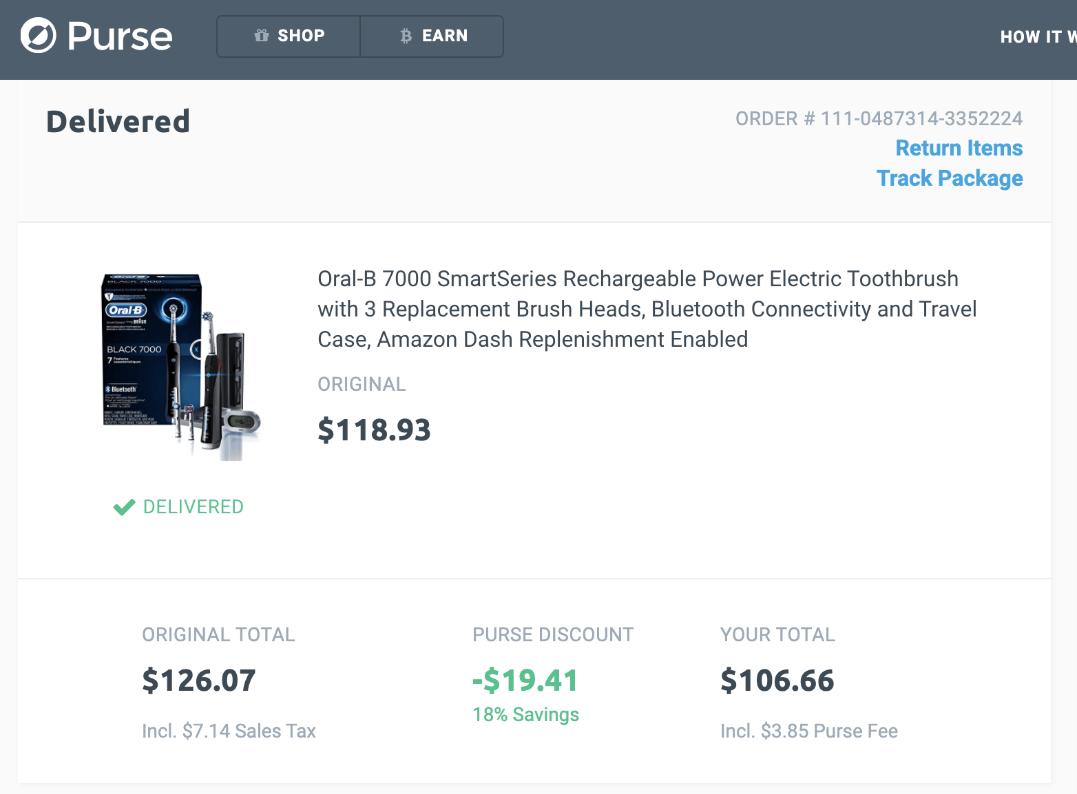 Another example of why Bitcoin Cash and Purse.io are an awesome