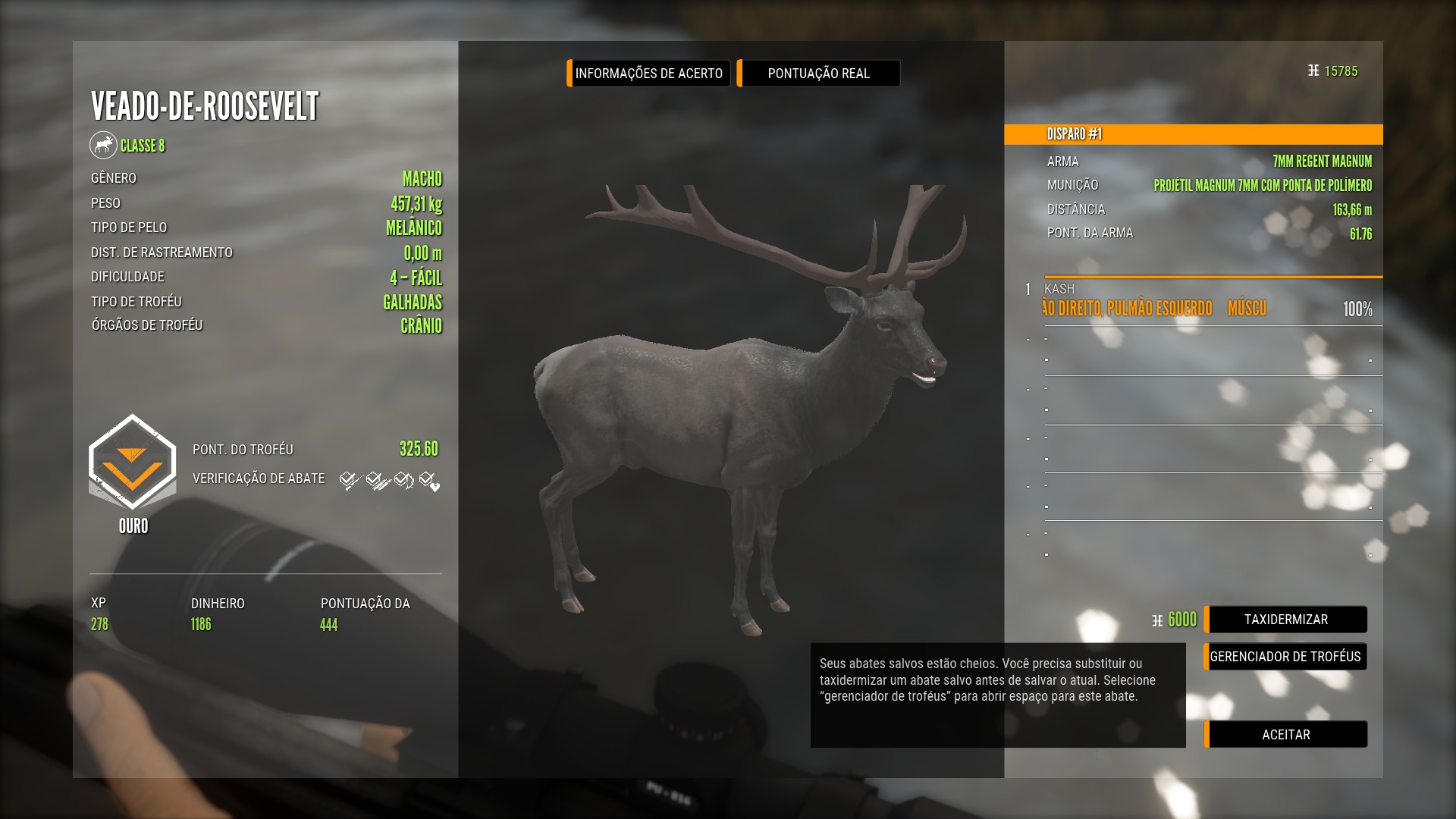 Melanistic Roosevelt elk r/theHunterCOTW