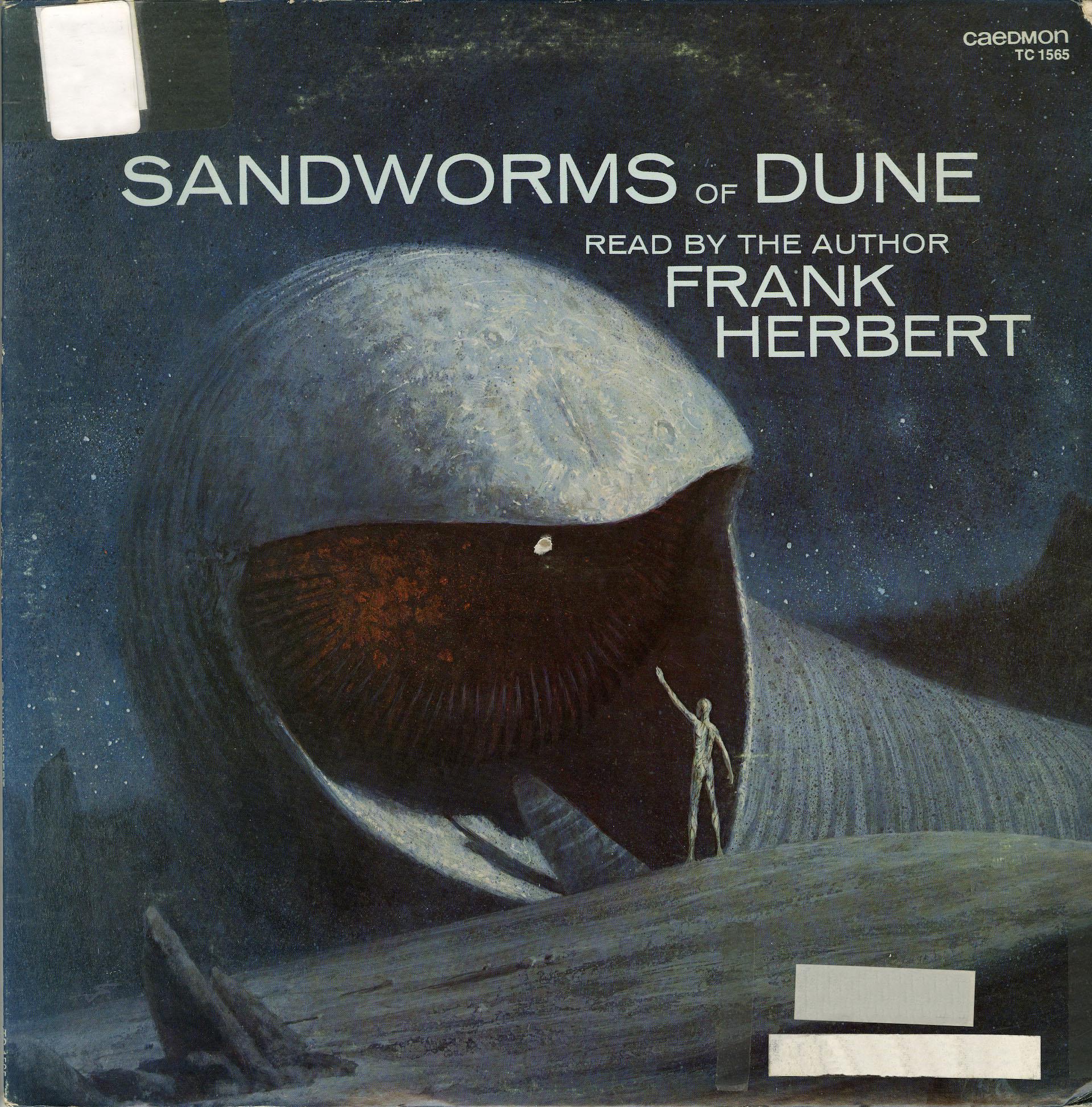 Sandworms of Dune LP Art (1978) Read by FH just found