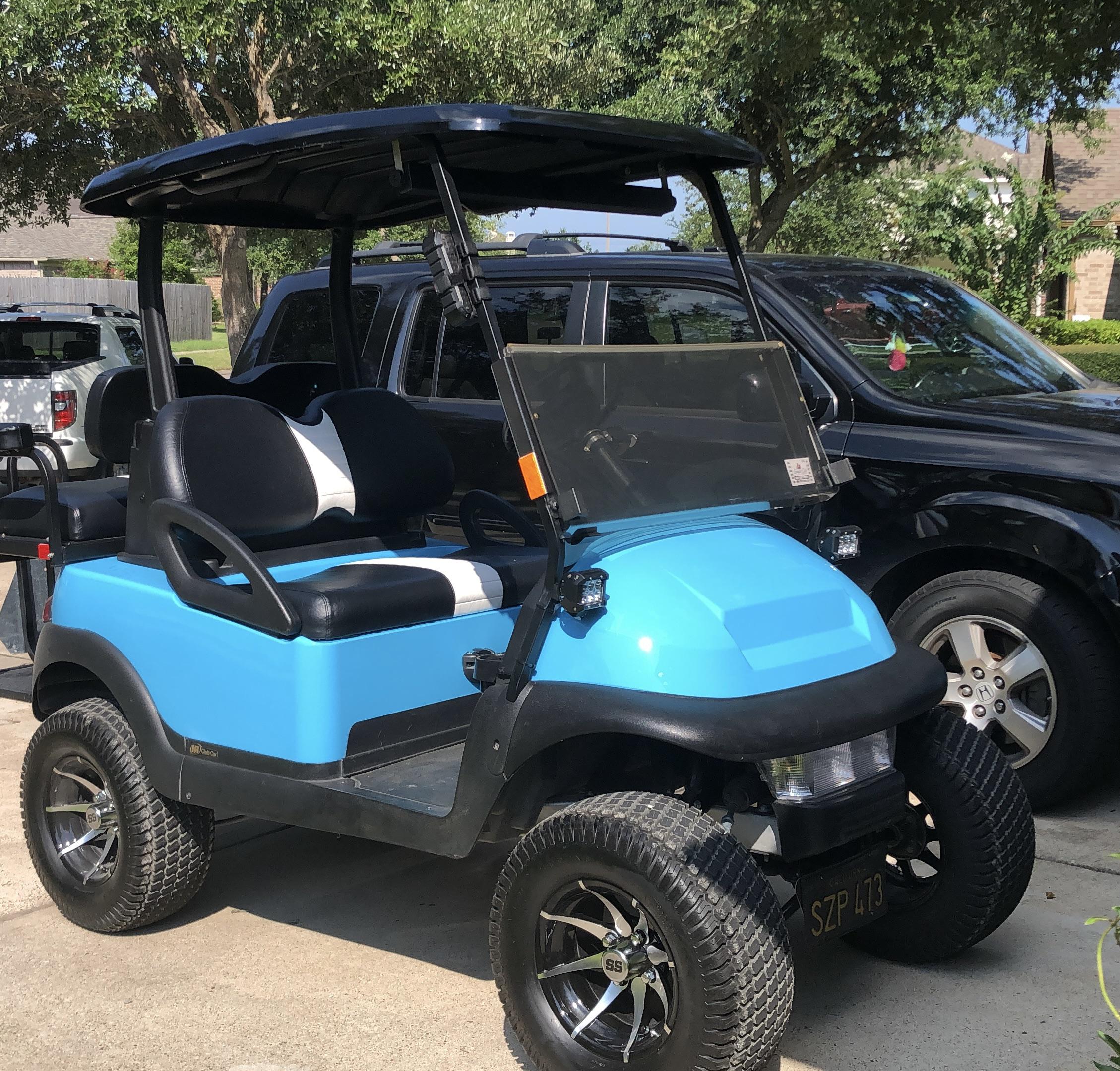 For u/heliccopter. Maaco paint job pic r/golfcarts