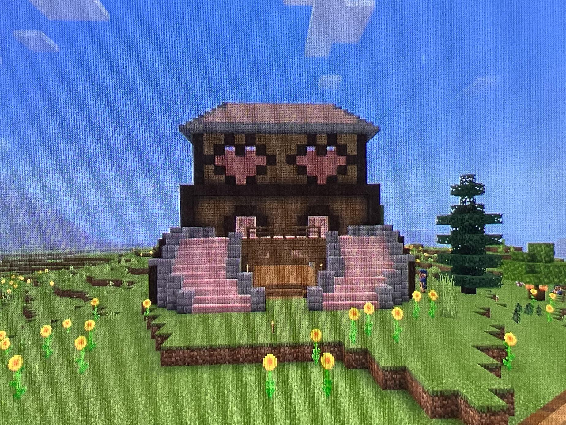 Why does my house look weird? r/Minecraftbuilds