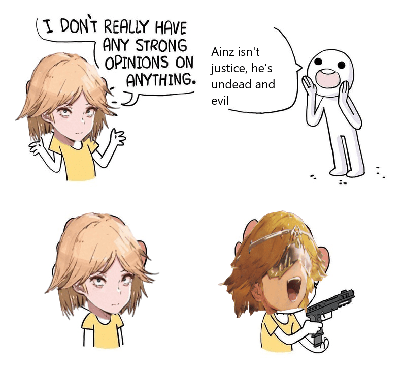 Sounds like a heretic is in need of some justice r/overlord