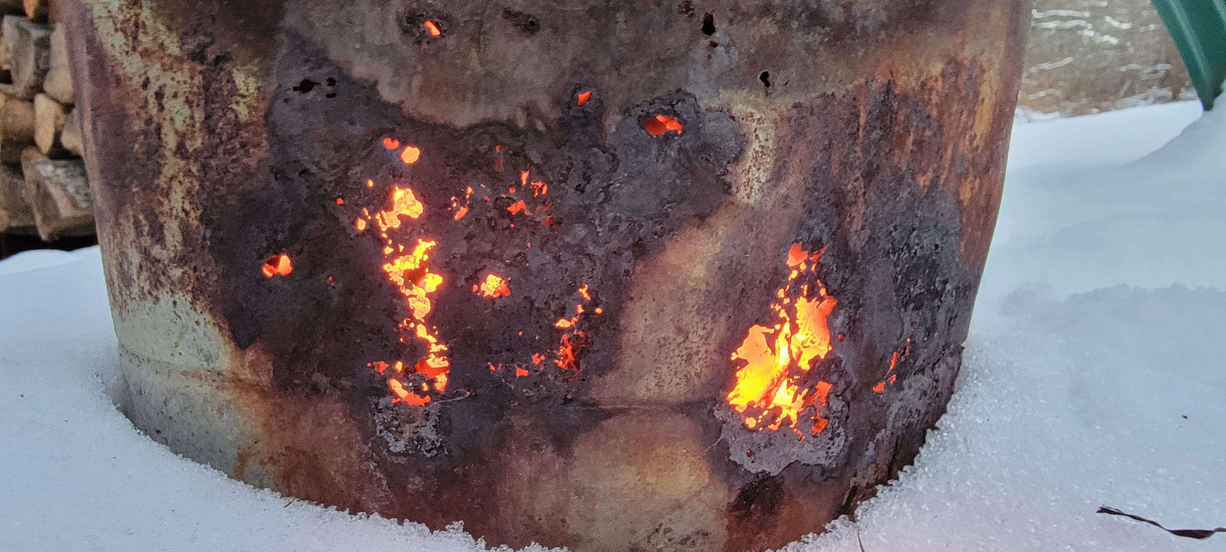 I believe it may be time to replace the old ash bucket r/woodstoving