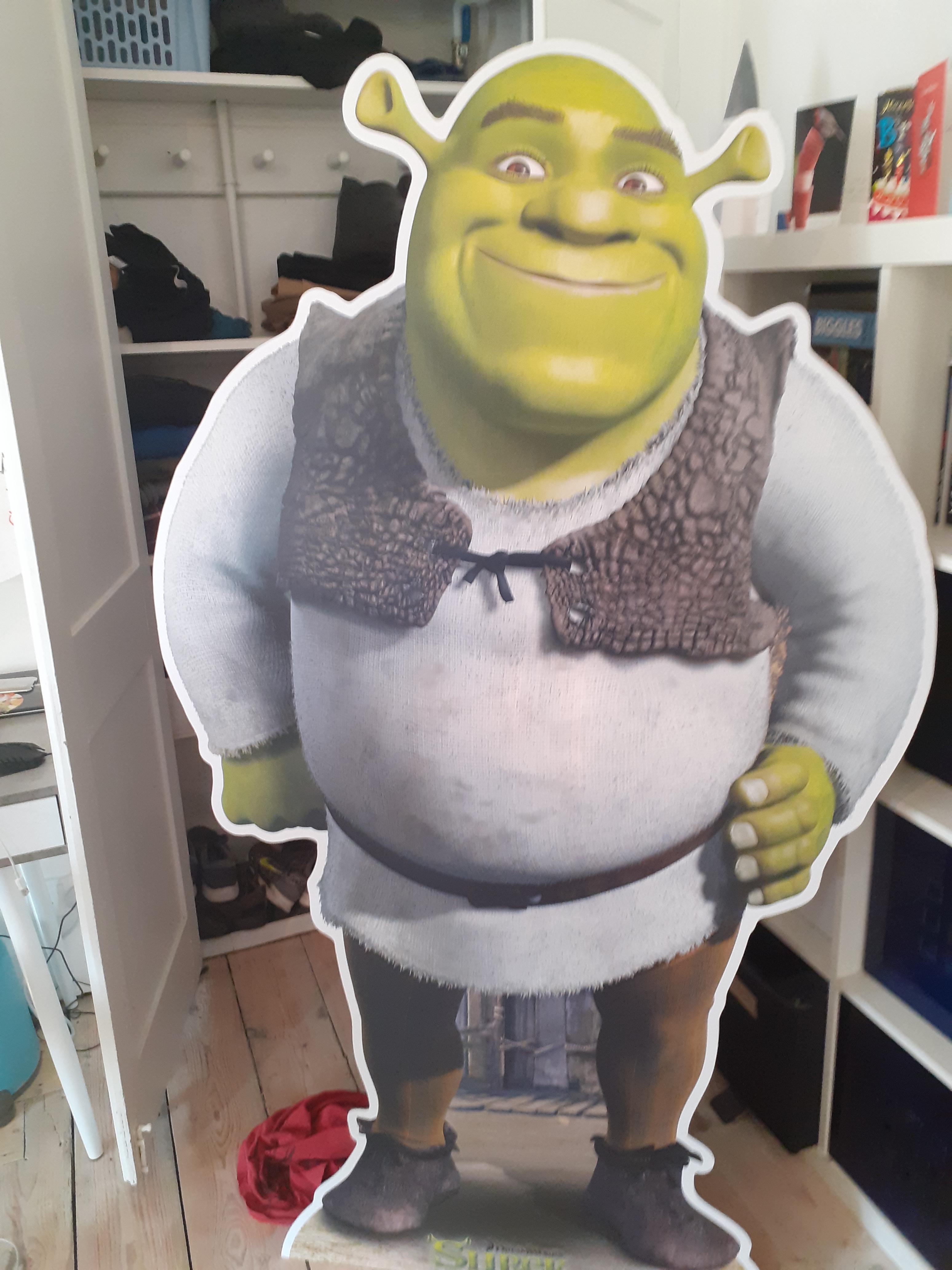 Shrek LifeSize Foam Core Cutout Officially Licensed NBC Universal