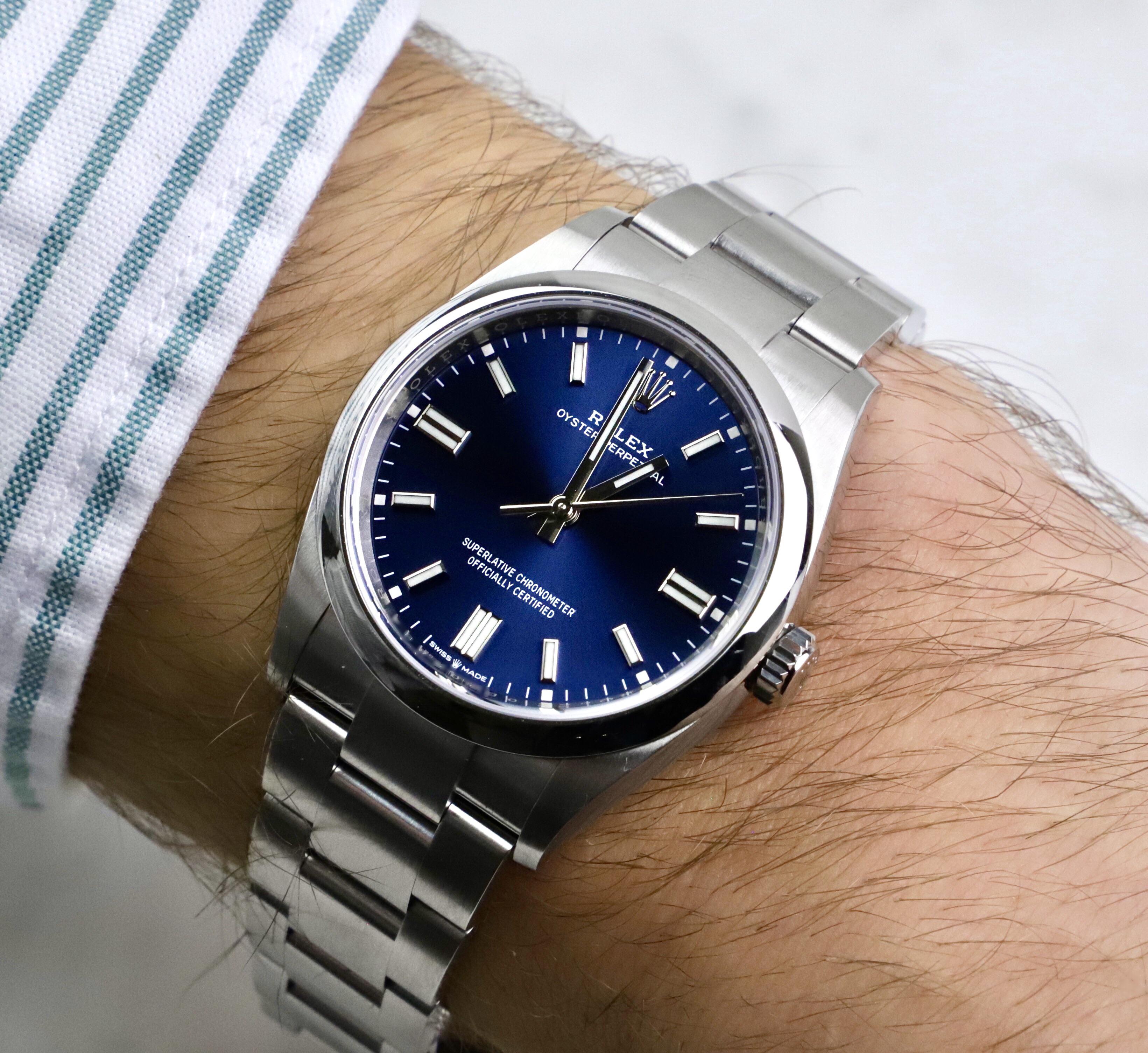 The New Oyster Perpetual 36 Bright Blue 💙 r/rolex