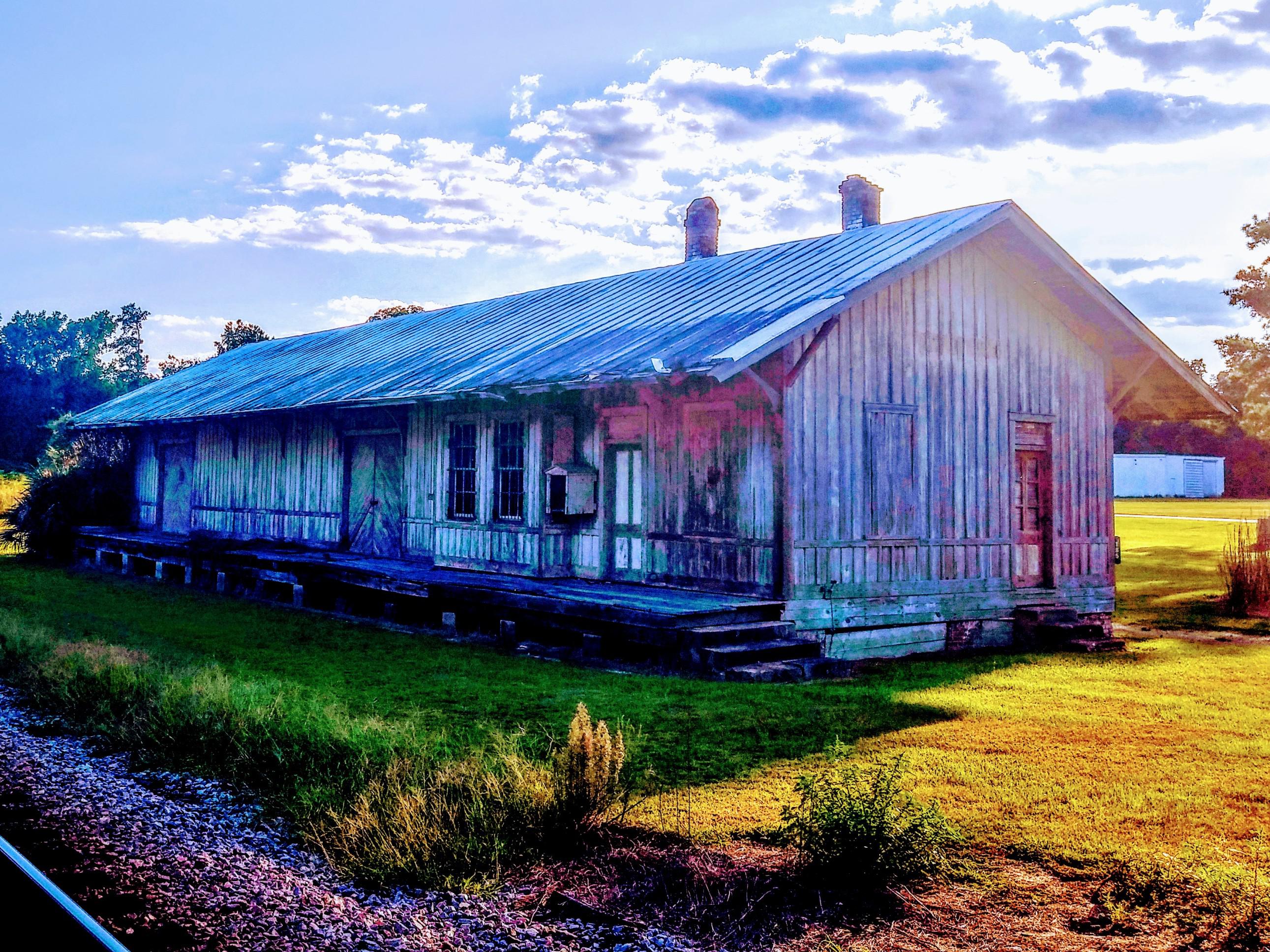 Old train station. Outside of Charleston, SC r/pics