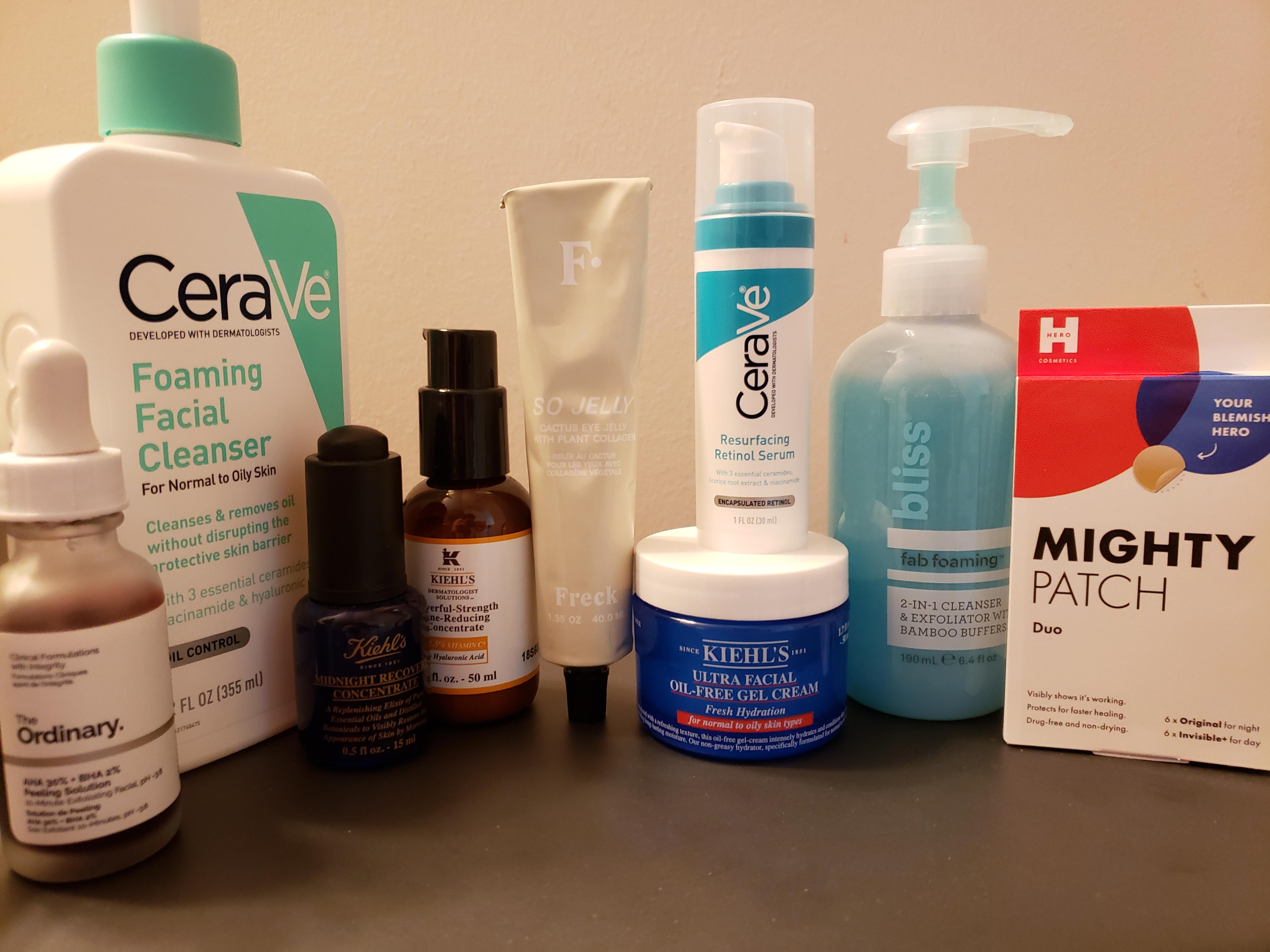 [SHELFIE] I finally have a routine down for my oily skin after years of