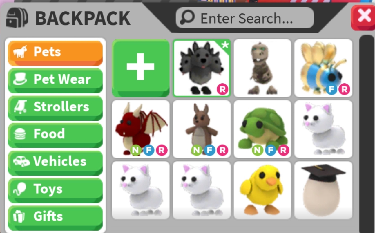 Trading Inventory (LF Frost Dragons) r/AdoptMeTrading