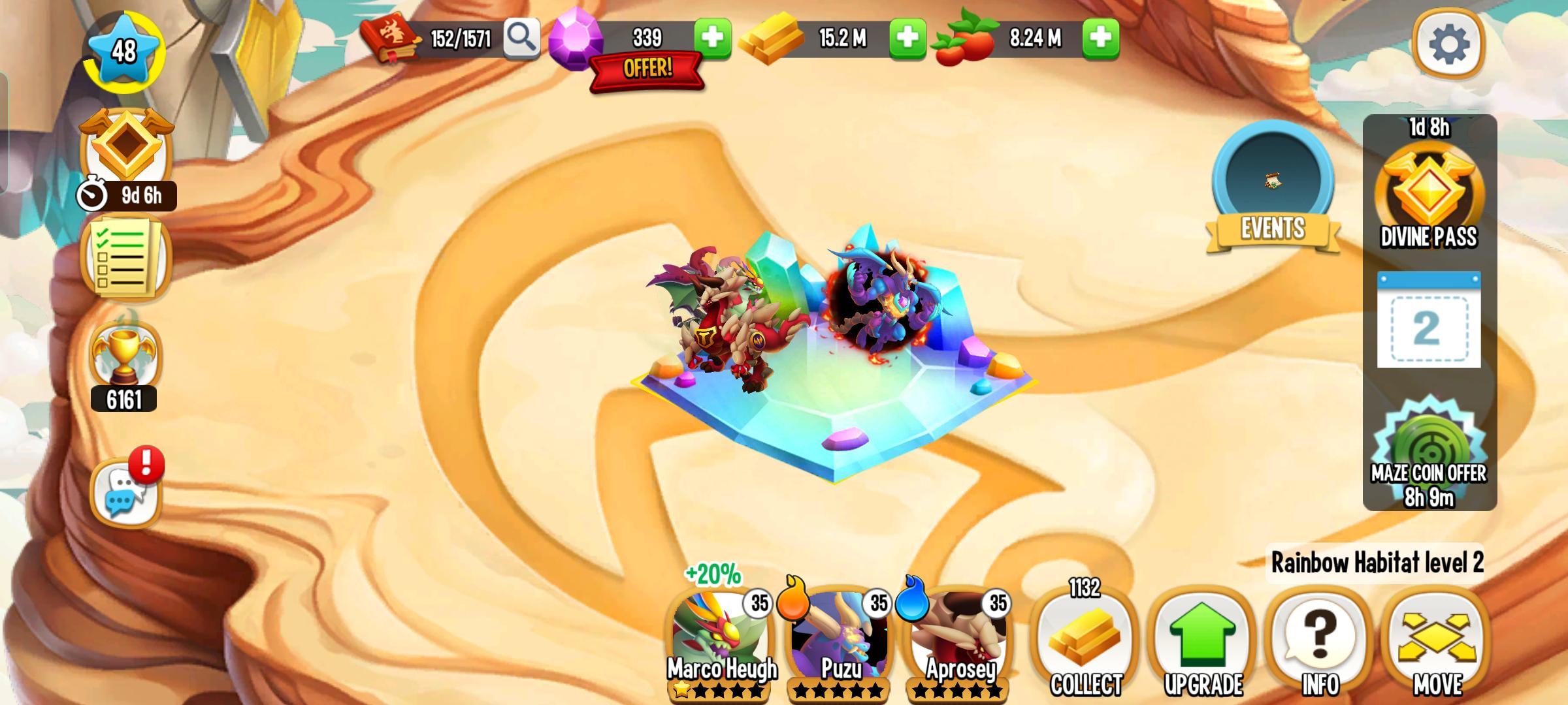 Imo the rainbow habitat is just a habitat to flex all your best dragons