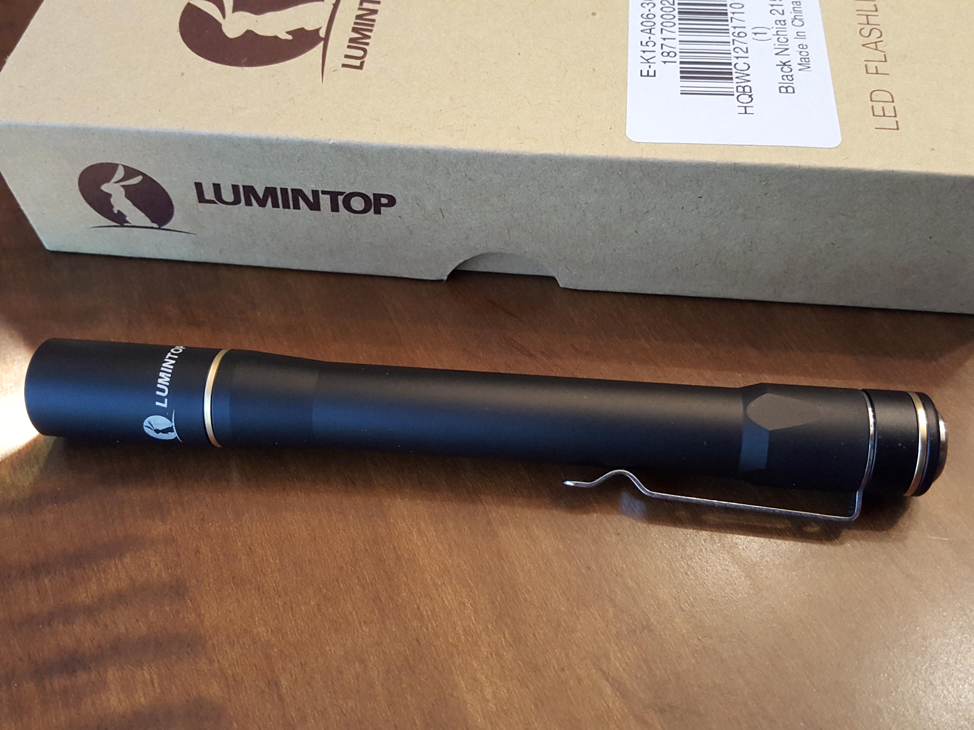 Lumintop IYP365, Nicha 219BT. Best looking of all the pen lights r
