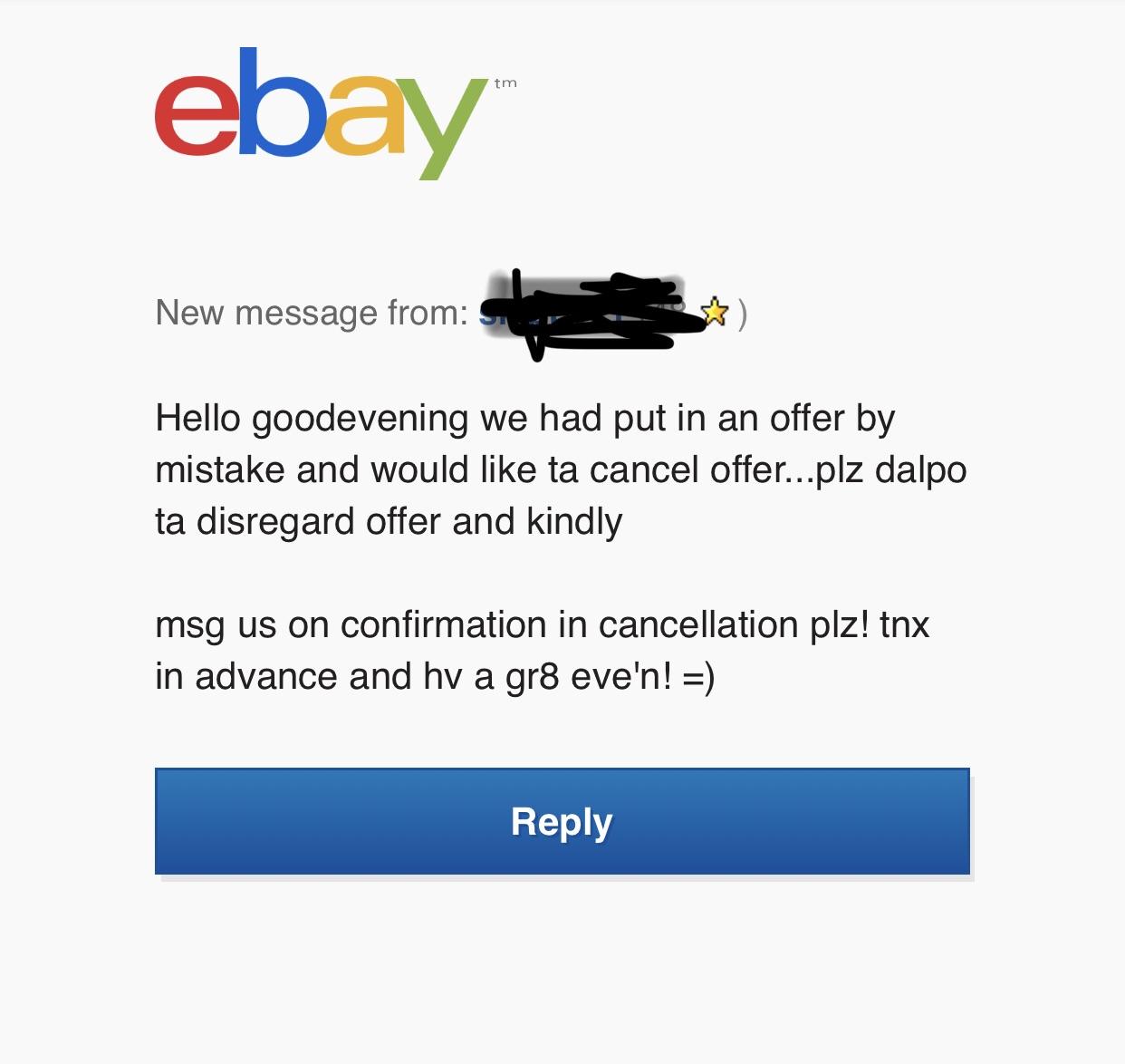 What in the world is this person trying to tell me!? They put a lowball offer in and then send