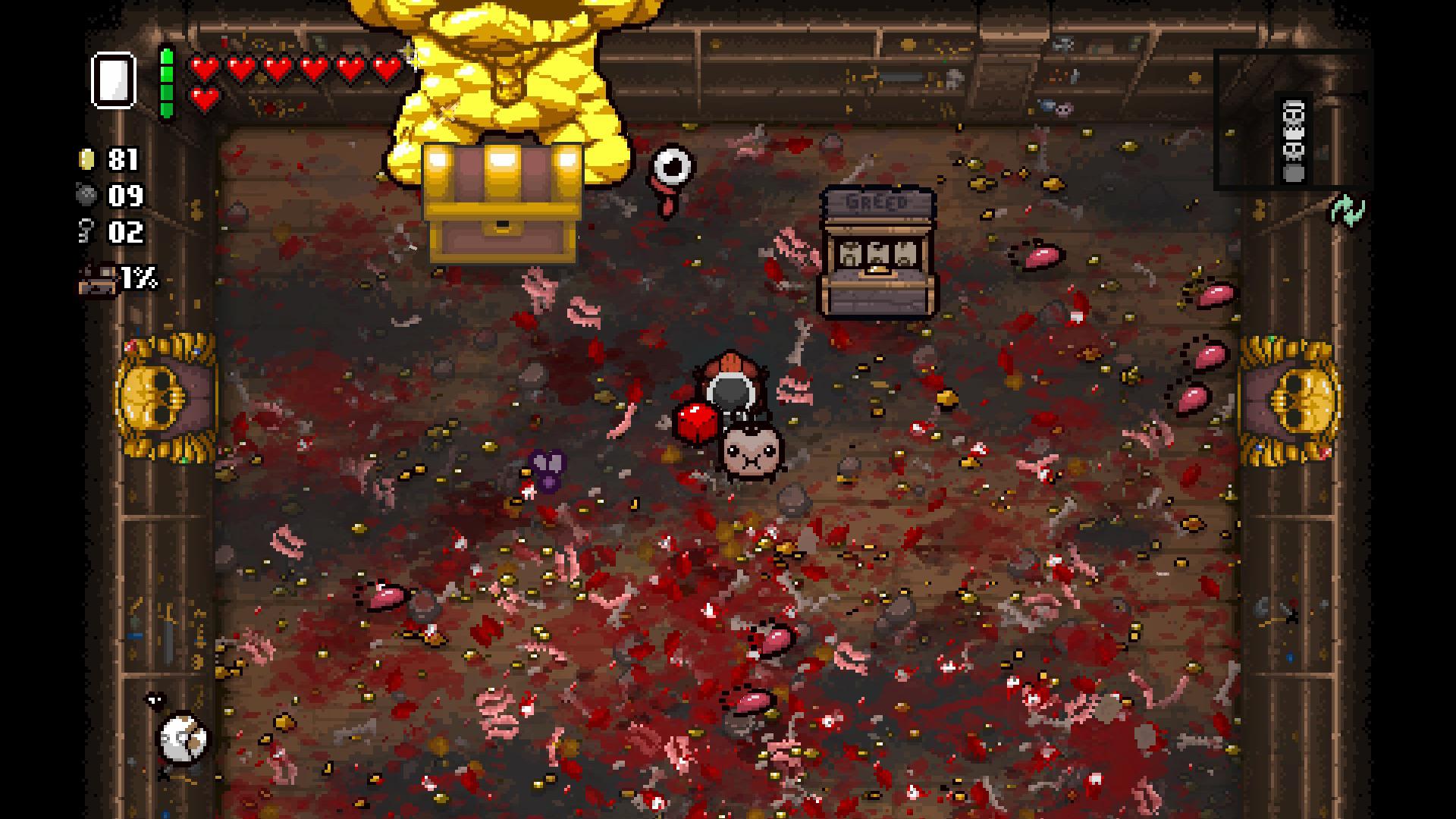 Greed mode pain (donation machine jam with 81 coins left) r