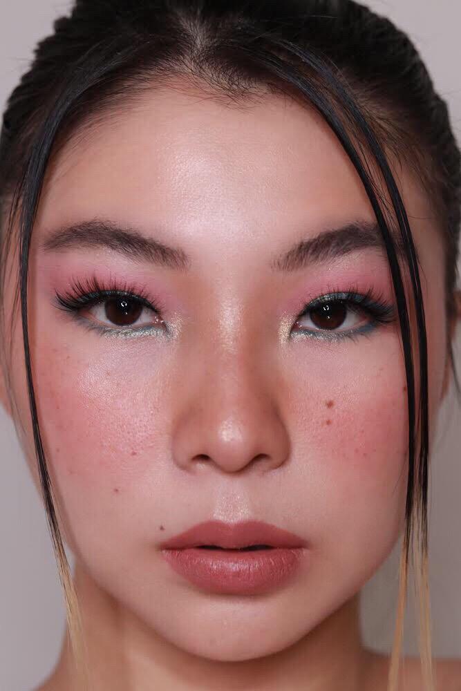 No foundation Sunburn blush look + soft glam eyes MakeupLounge