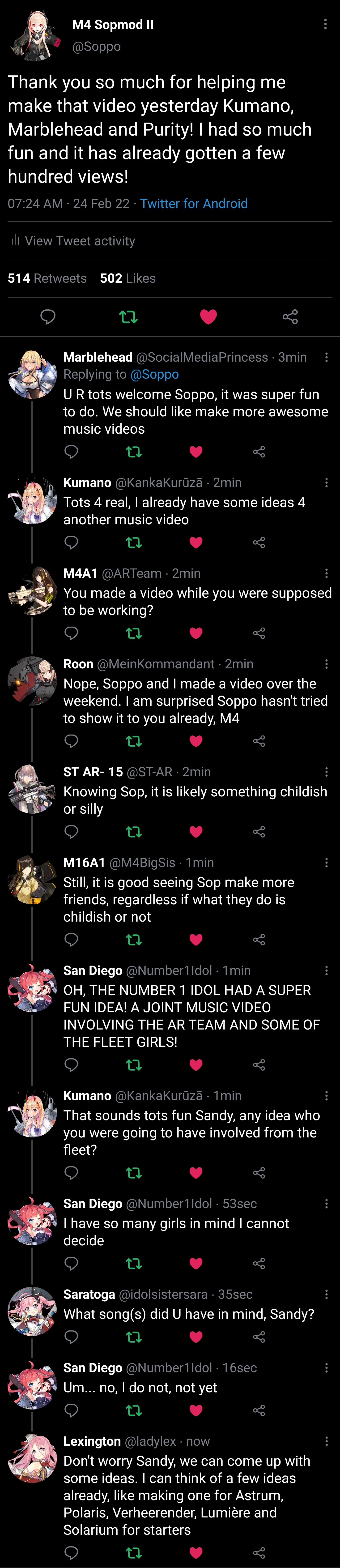 Idol's Music Video Ideas r/AzureLane