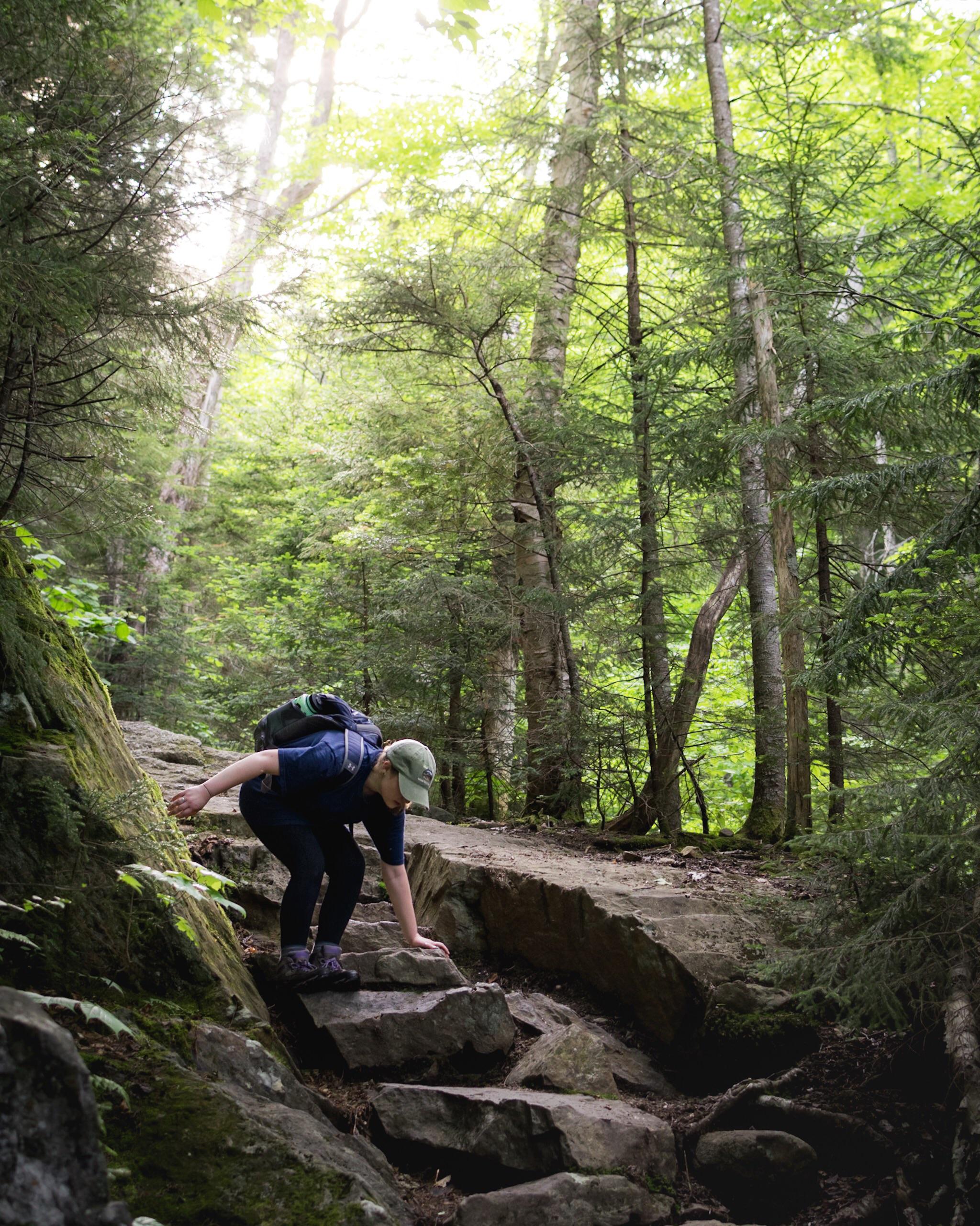 Hiking along the Beaver Brook Trail r/newhampshire