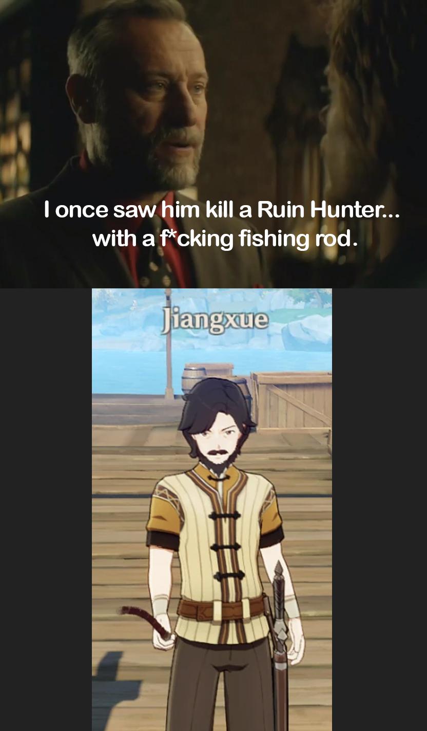 Fishing Jiangxue r/Genshin_Memepact