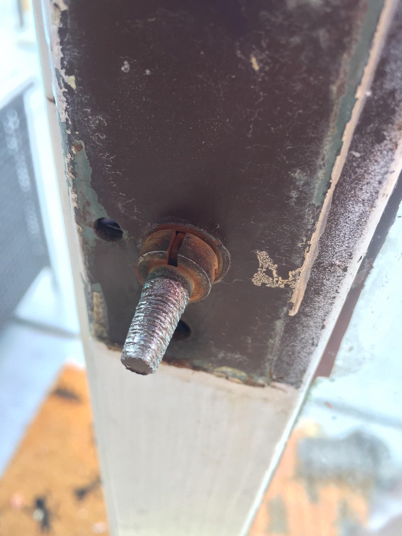 Help! I can’t identify the name of this part on an old sliding glass