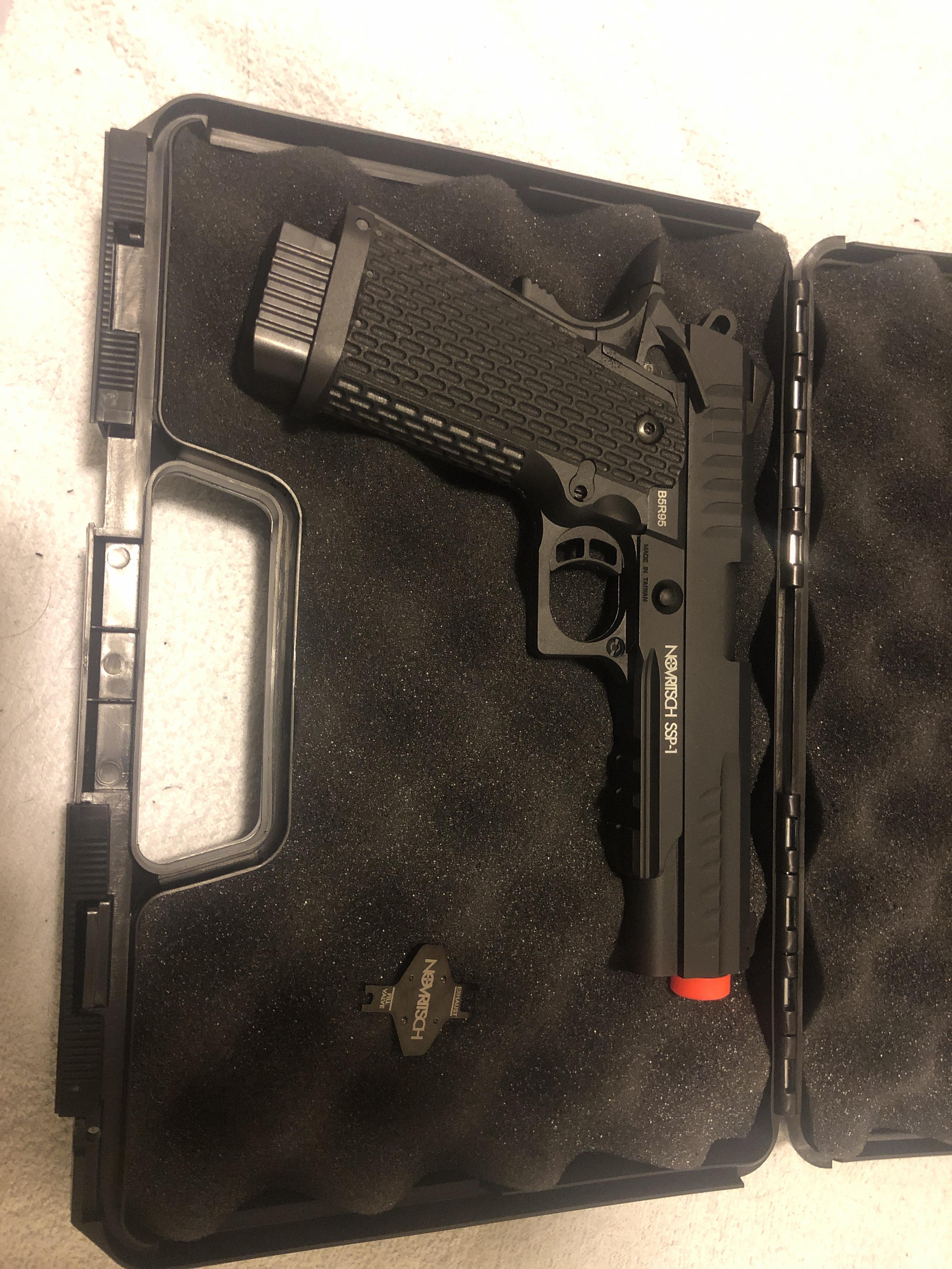 I just got my first airsoft gun(135 well spent) https//us.novritsch