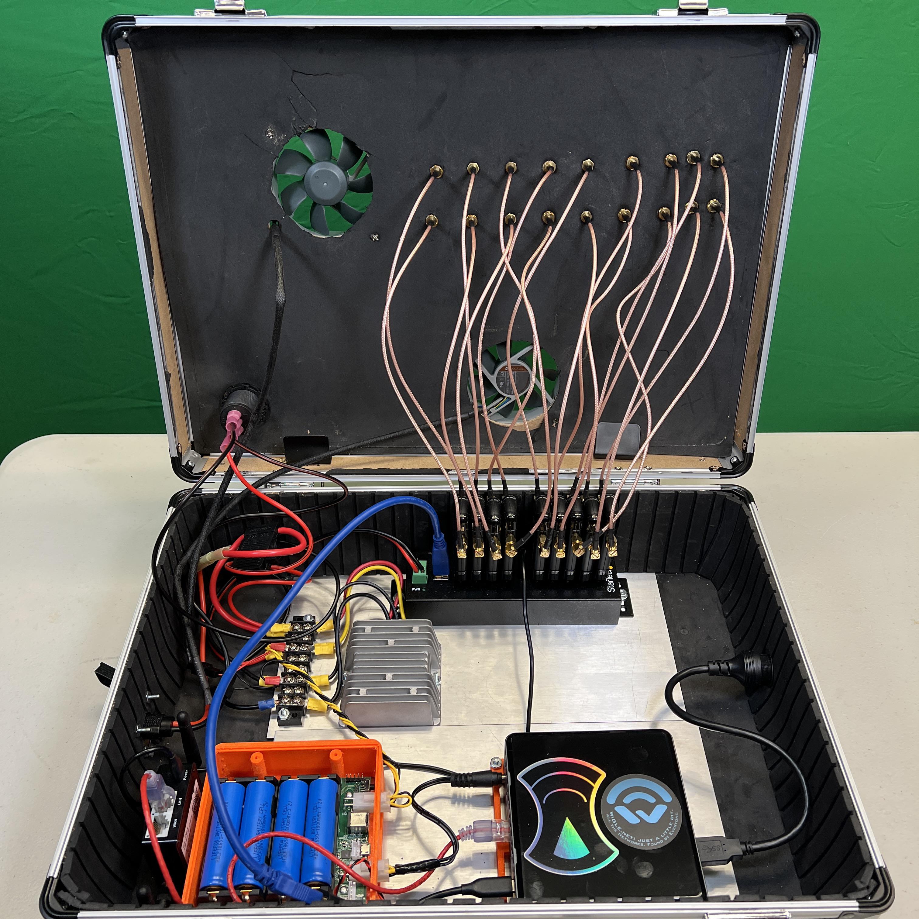 WarDriving Rig / NUC / Pentoo Linux / Kismet r/cyberDeck