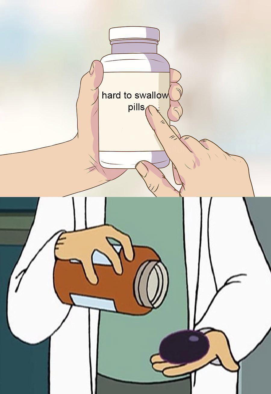 Good news! It's a suppository. futurama