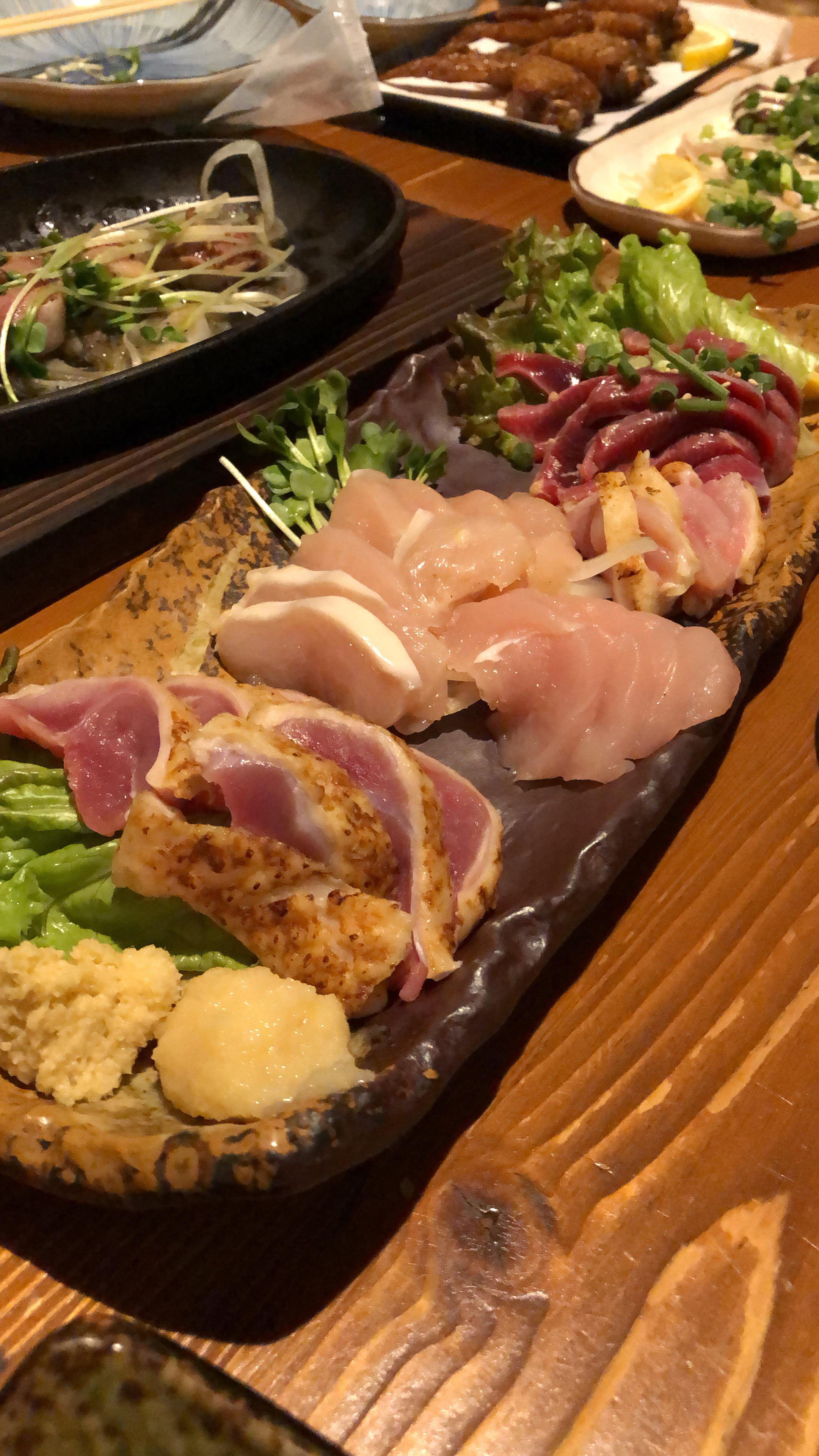 I ate raw chicken in Japan. A very interesting experience. r/finedining