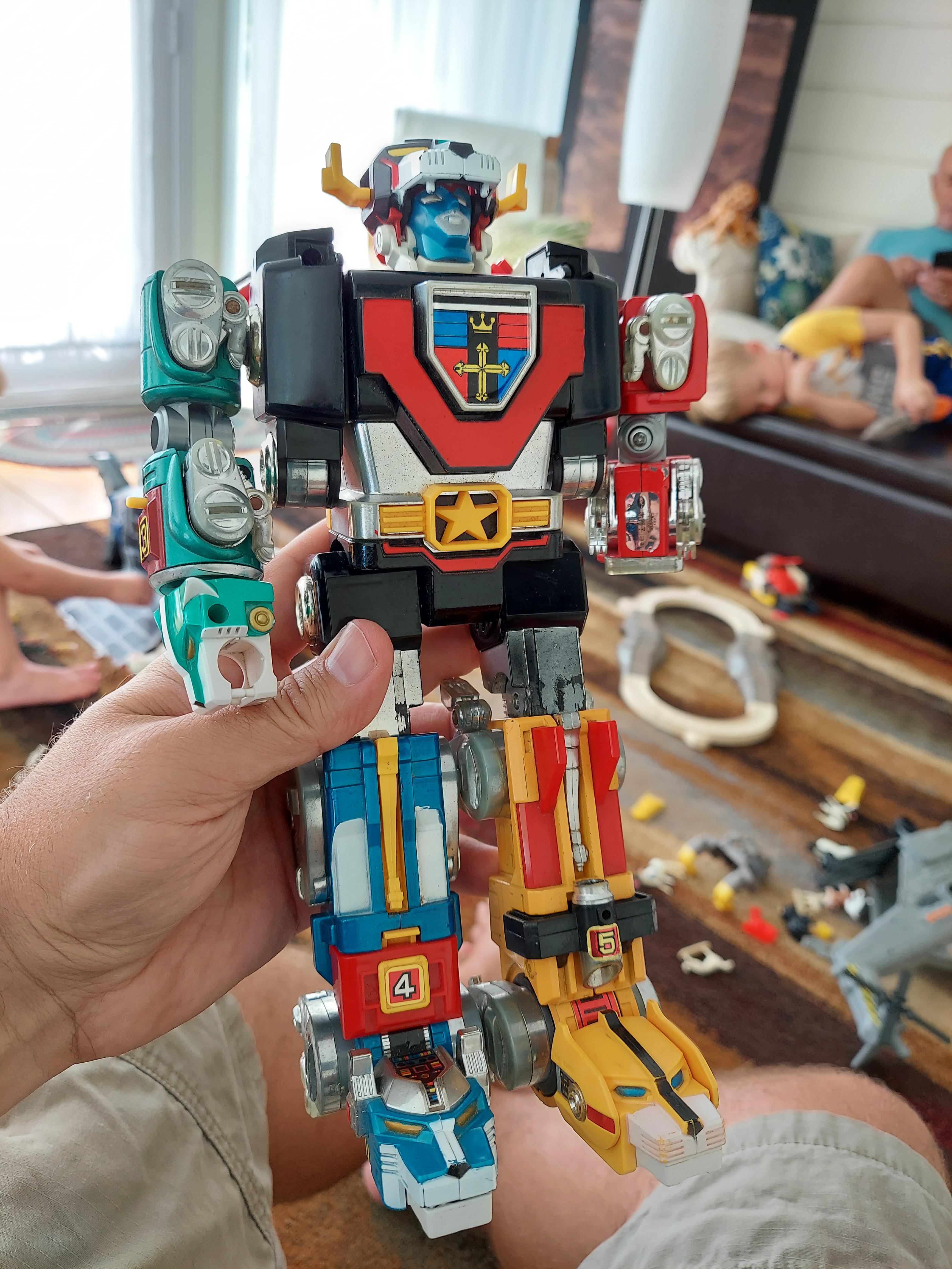 Voltron Lions GB36 Y&K 1981 Diecast Robot