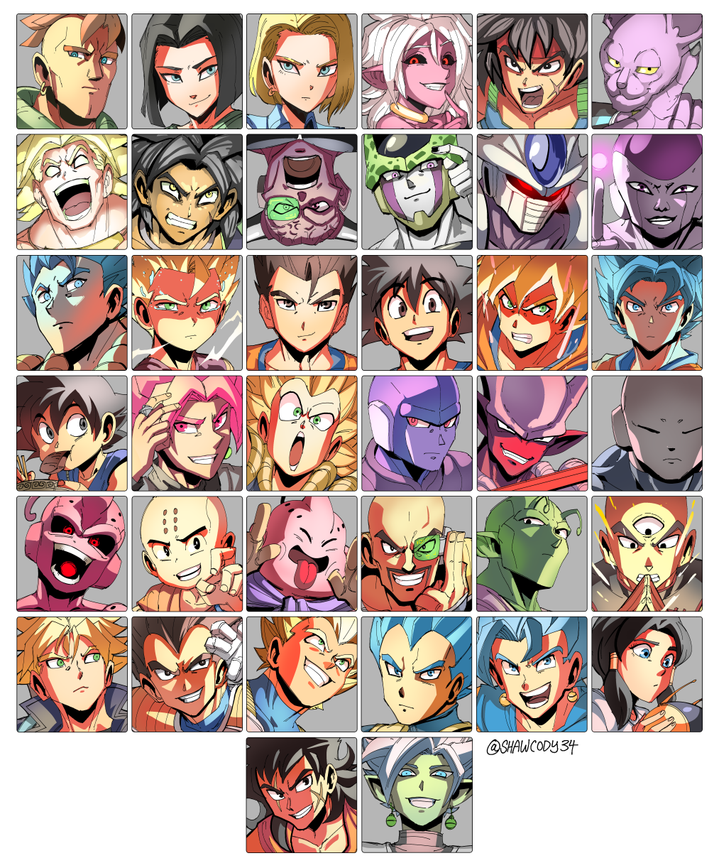 DBFZ Character Select! r/dragonballfighterz