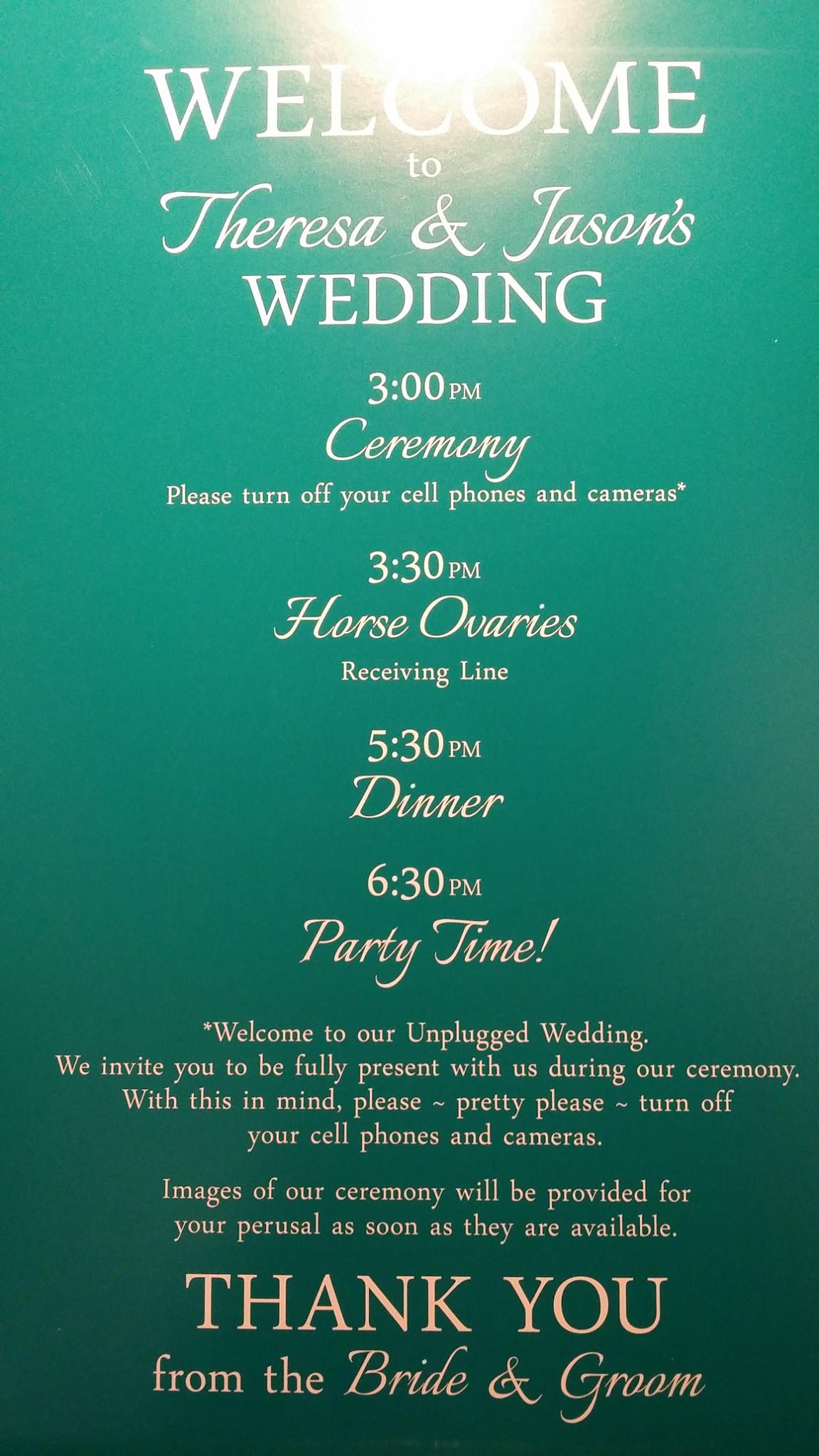 Either the worst spelling of hors d’oeuvres ever, or someone call PETA