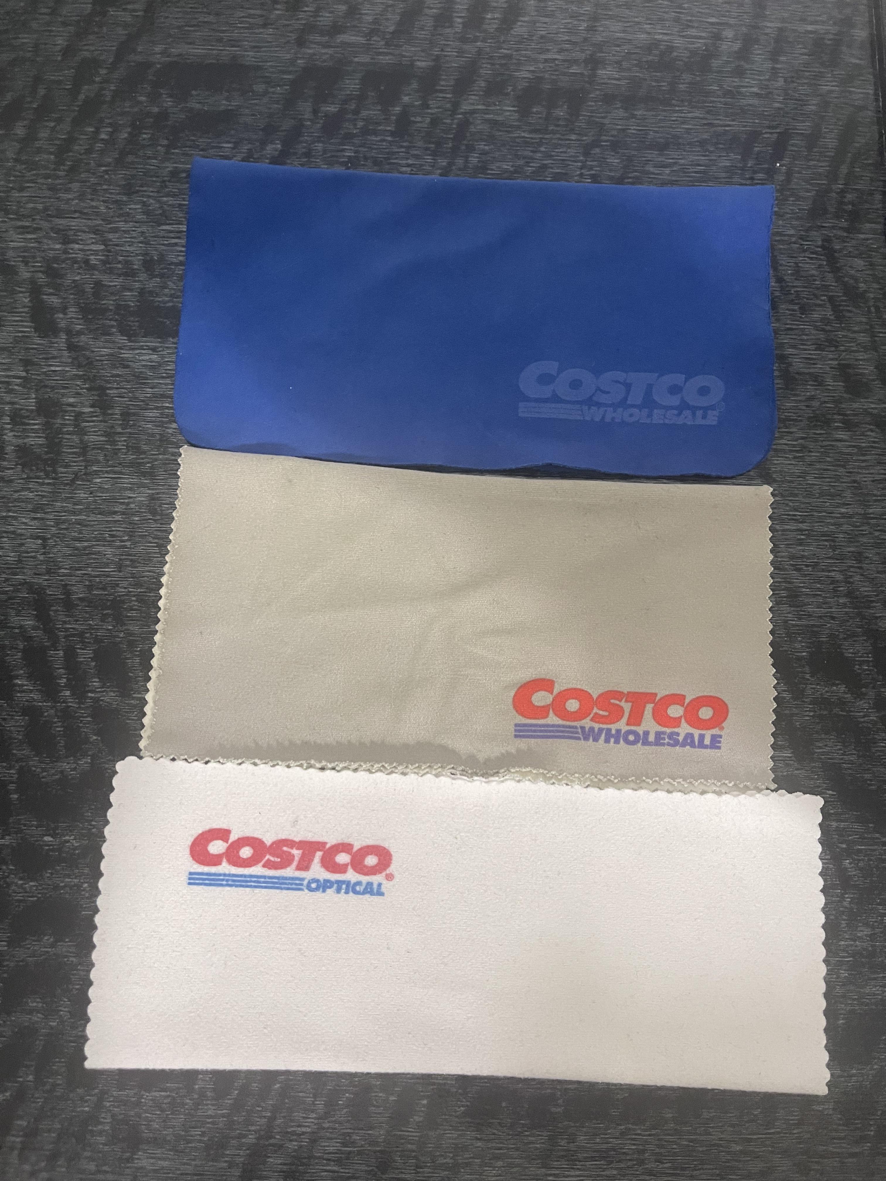 Different Costco microfiber glasses cloths I received over the years r/Costco