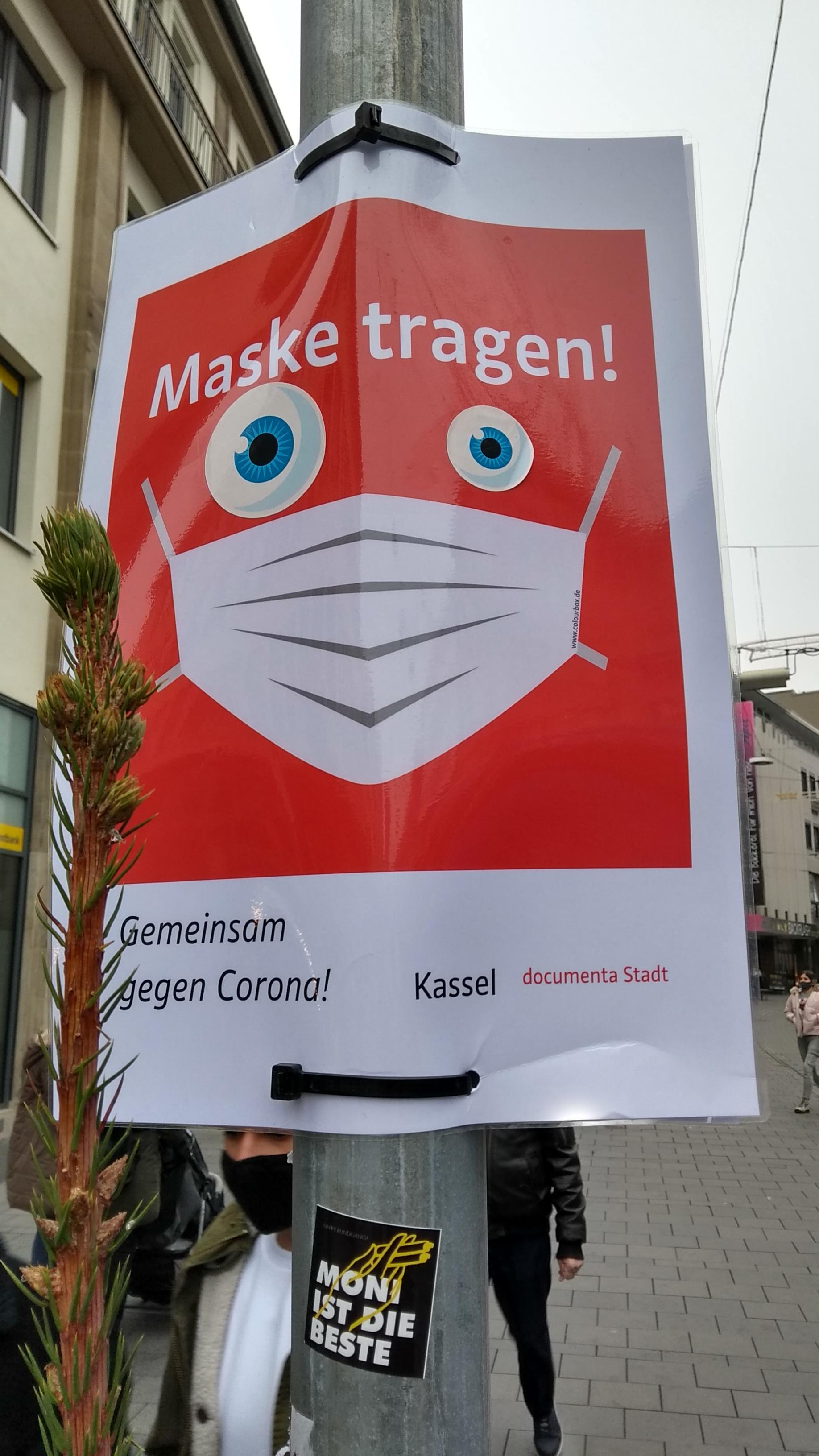 Wear your mask! Even if it hurts your eyes. r/MildlyVandalised