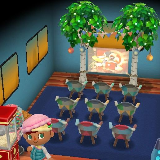 My camper brings a new meaning to drivein movie theater AnimalCrossing