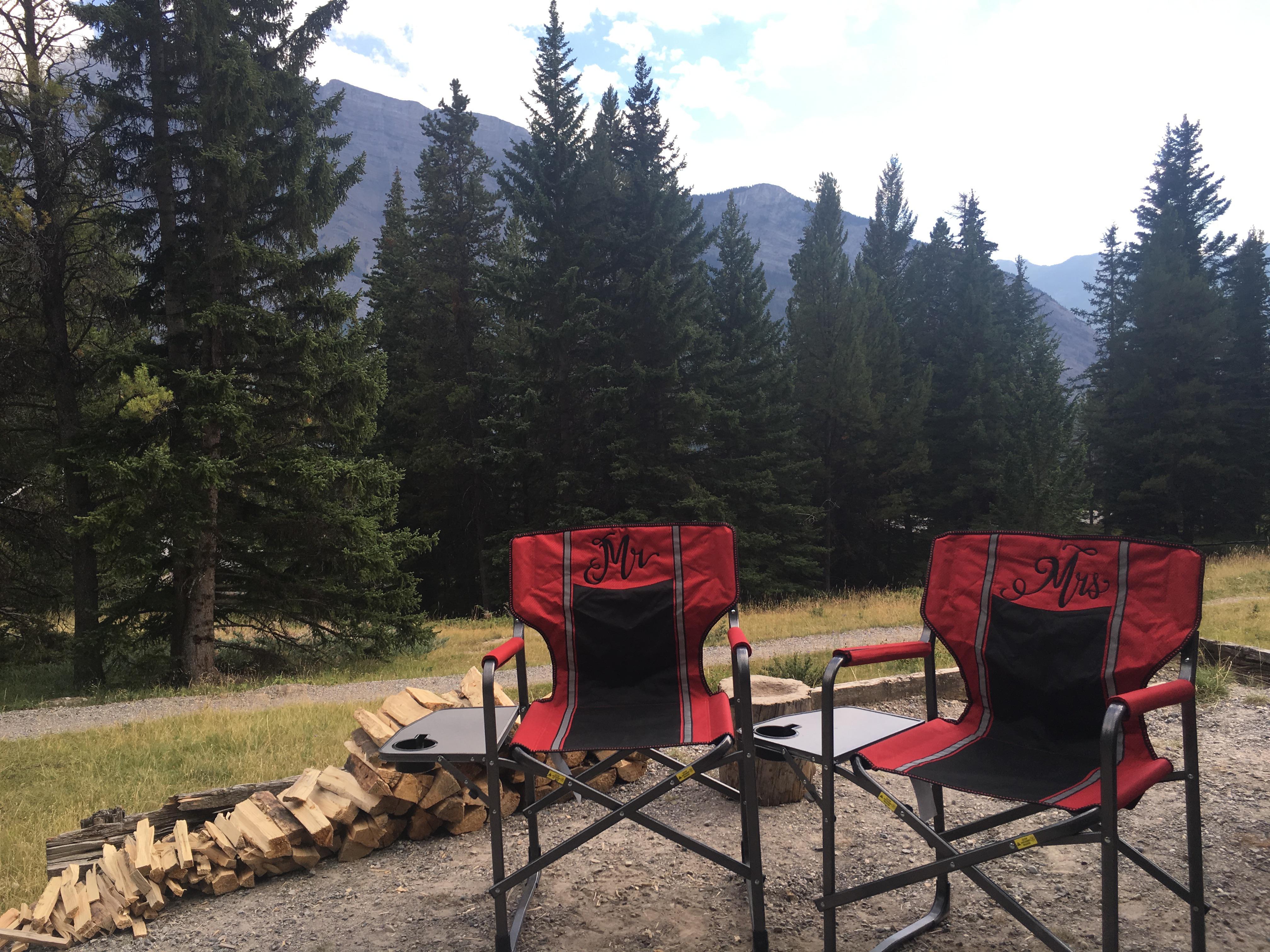 Honeymoon camping in the mountains! Banff, Canada. r/camping