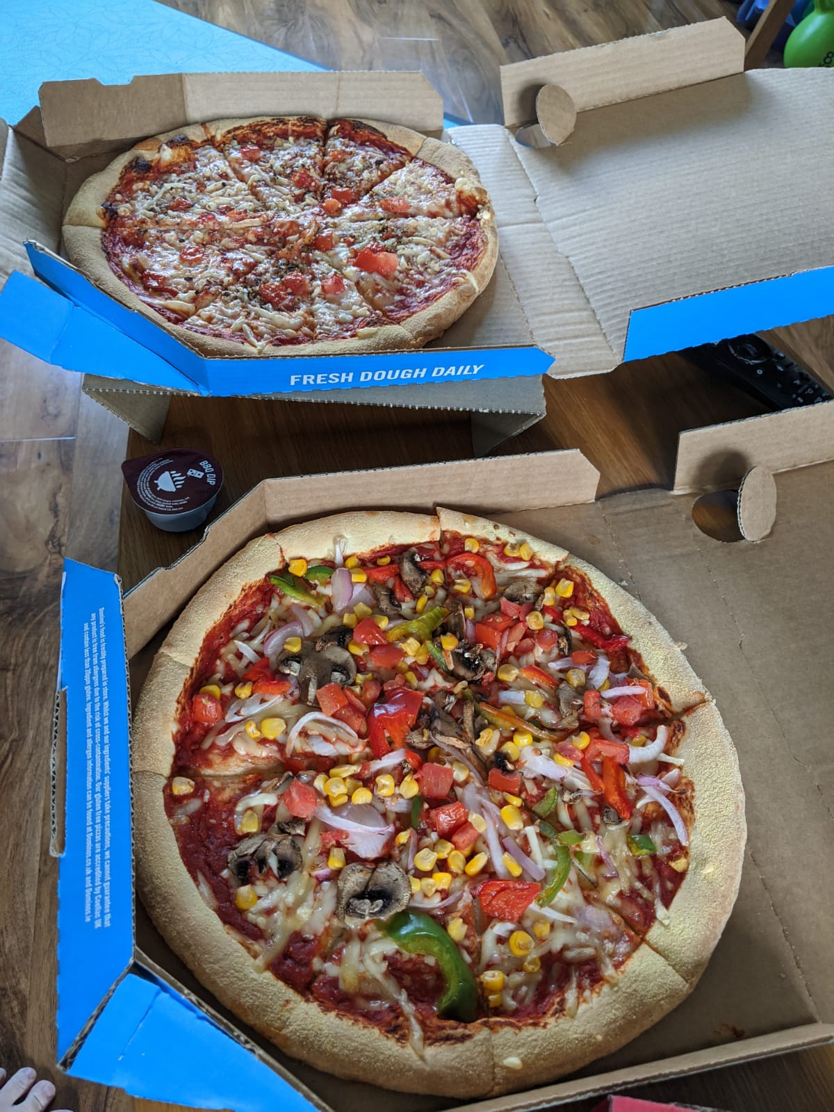 I'm glad you tried to make a vegan option Dominos, but Papa Johns is