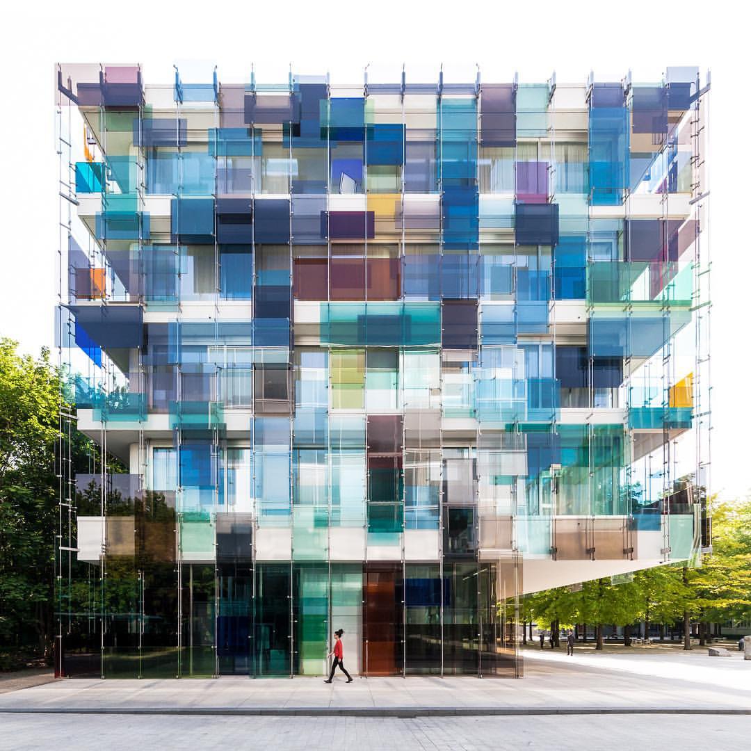 Novartis company in Basel,Switzerland (1080x1300) ArchitecturePorn