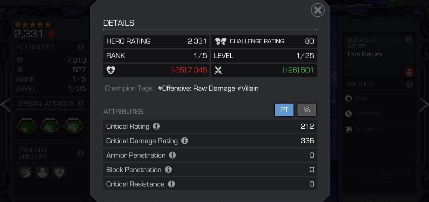 Kingpin Base Stats. be Warned. r/ContestOfChampions