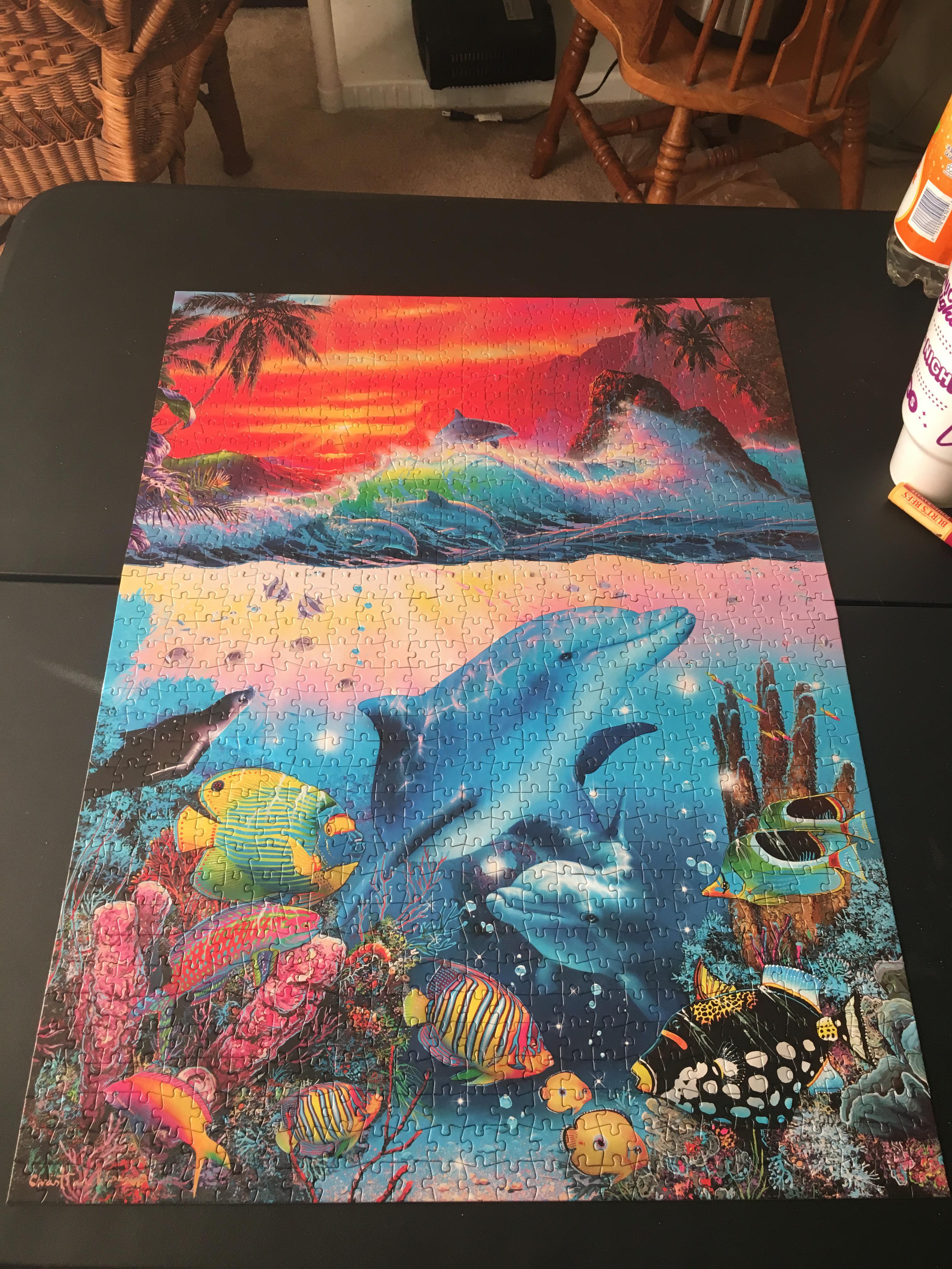 Buffalo Games ShangriLa Sunset 1000 Pieces Jigsawpuzzles