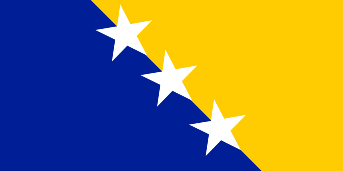 My own redesign of the Bosnian flag vexillology