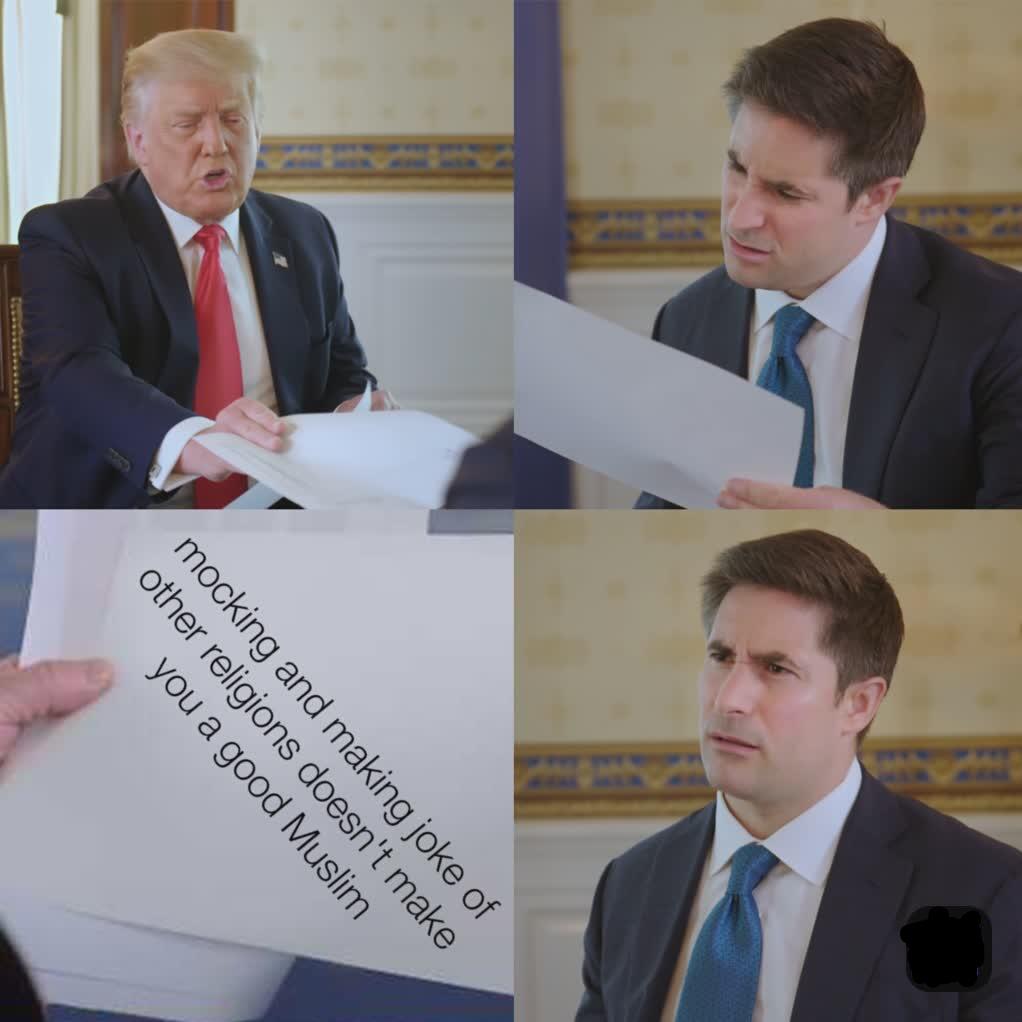 I've seen this many times and it's just not right Izlam