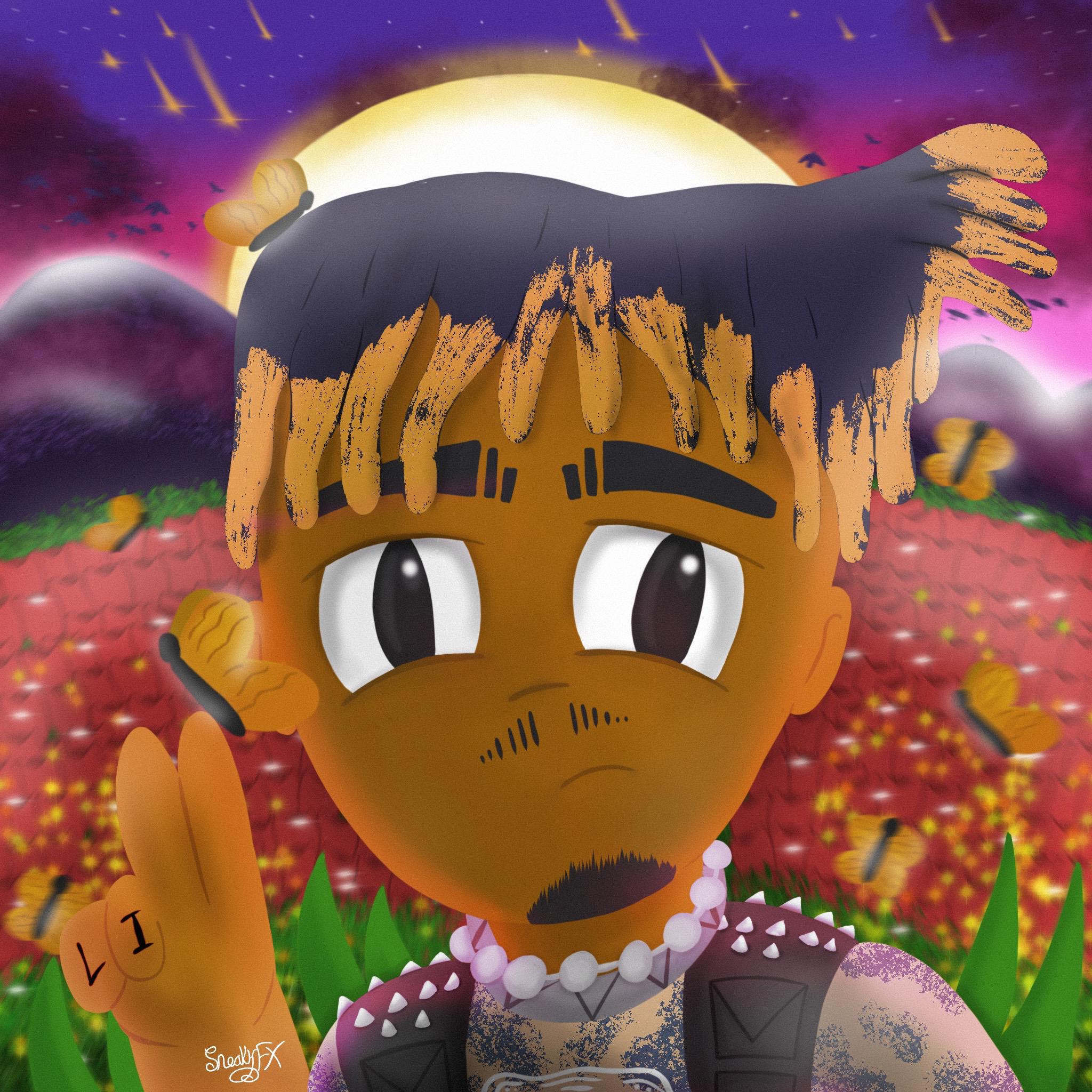 Juice Wrld Fanart that I spent few hours on 🔥 IG (SneakyFX) r/JuiceWRLD