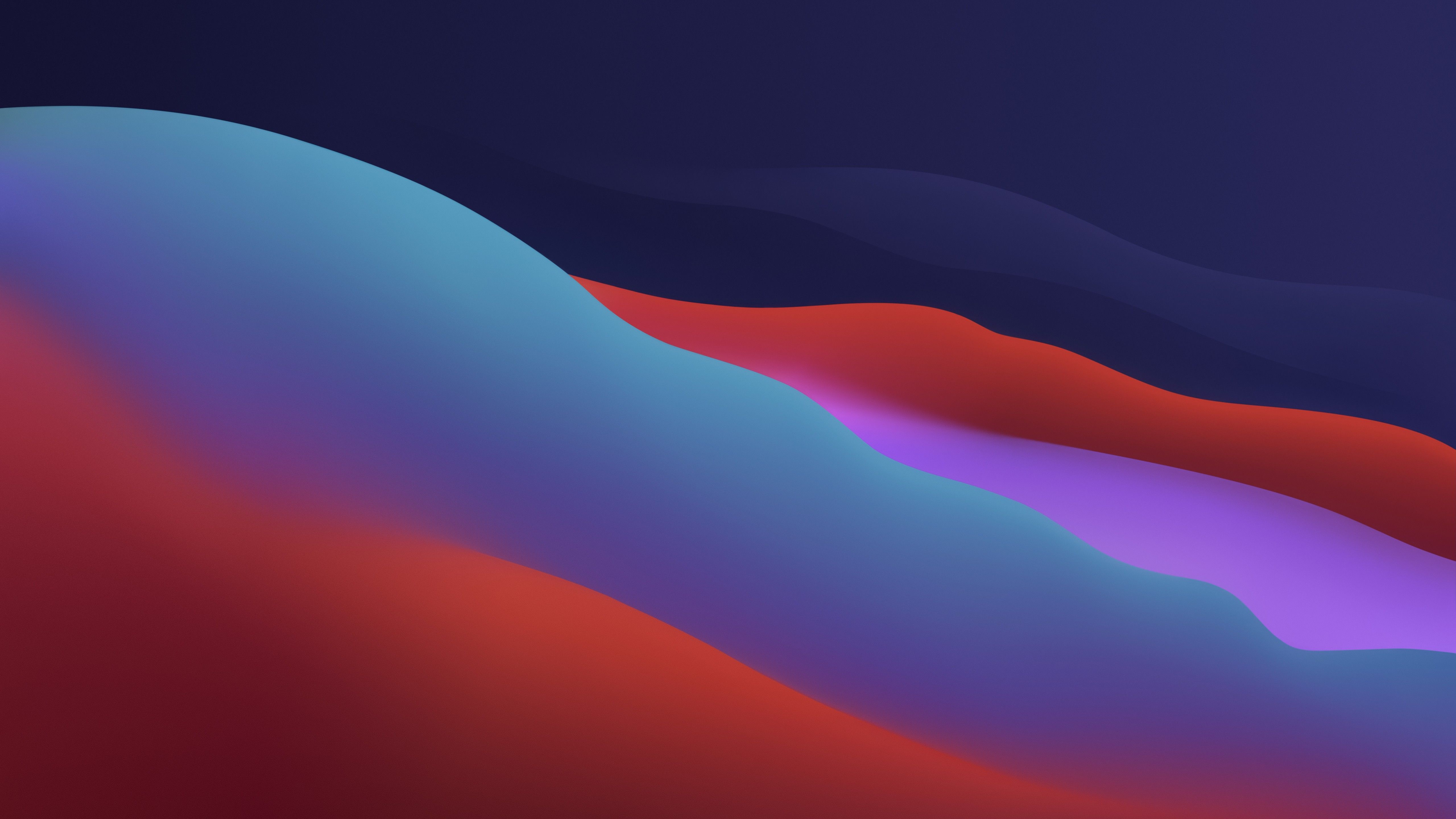 Mac OS Bigsur DARK (3840X2160) wallpaper