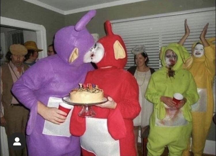 Cursed halloween party r/cursedimages