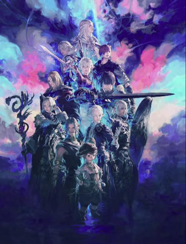 Official Endwalker Box Art ffxiv
