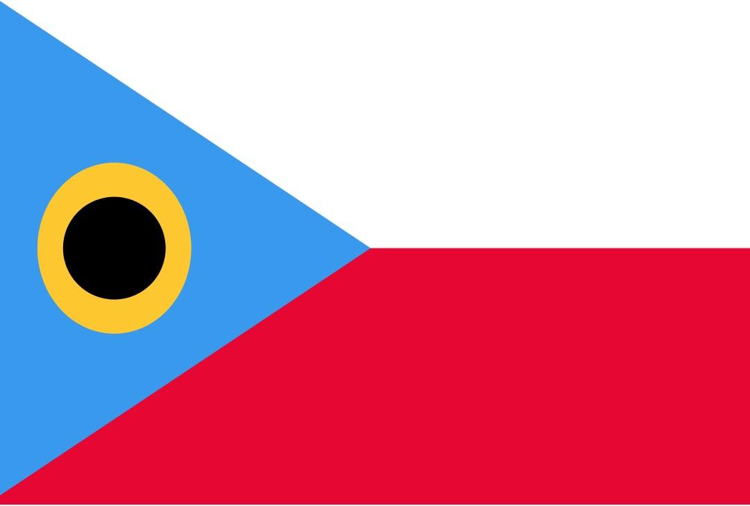 Flag for Tabor, SD (Home of Czech Days) r/vexillology