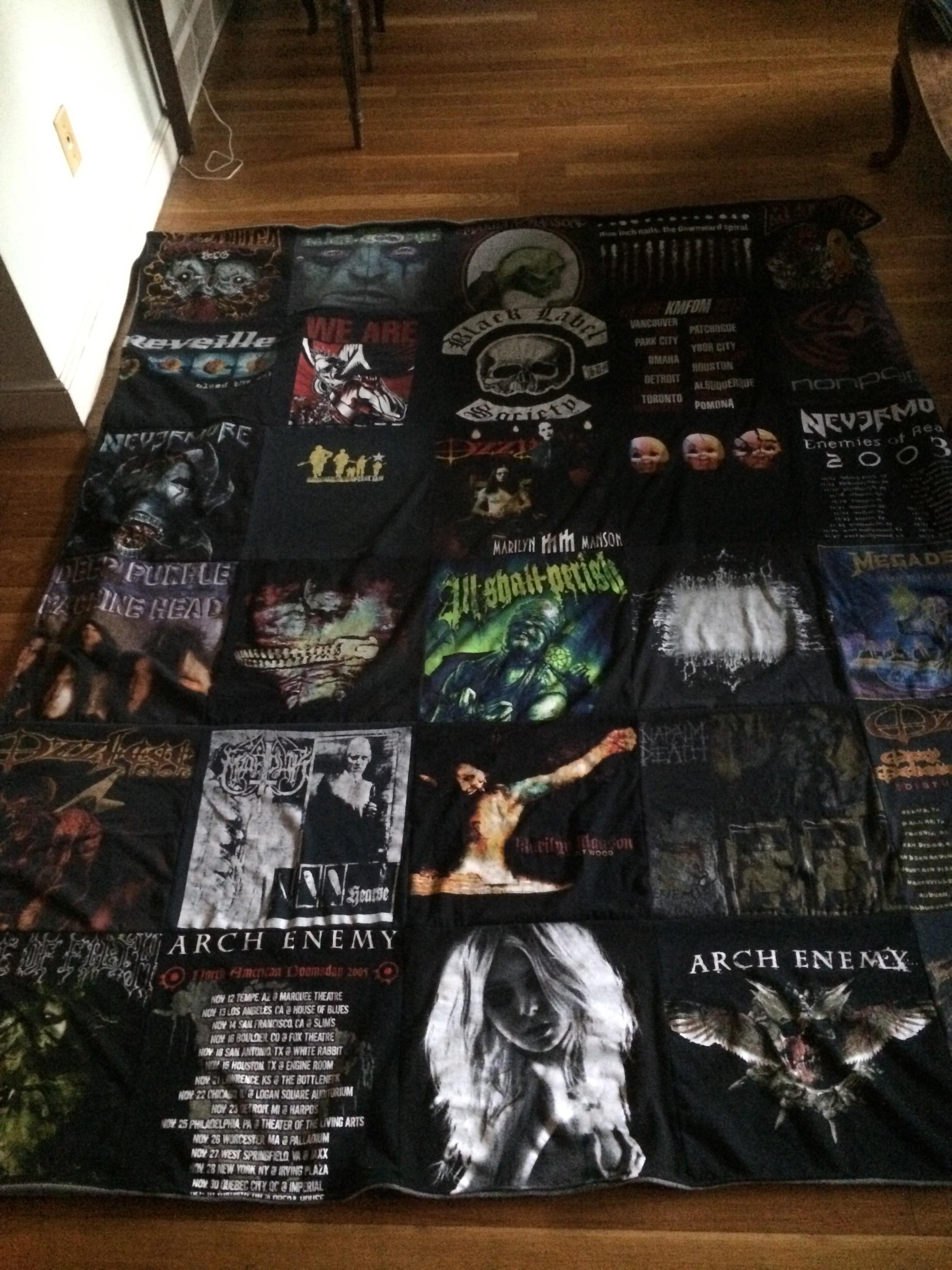 Heavy metal blanket r/marilyn_manson